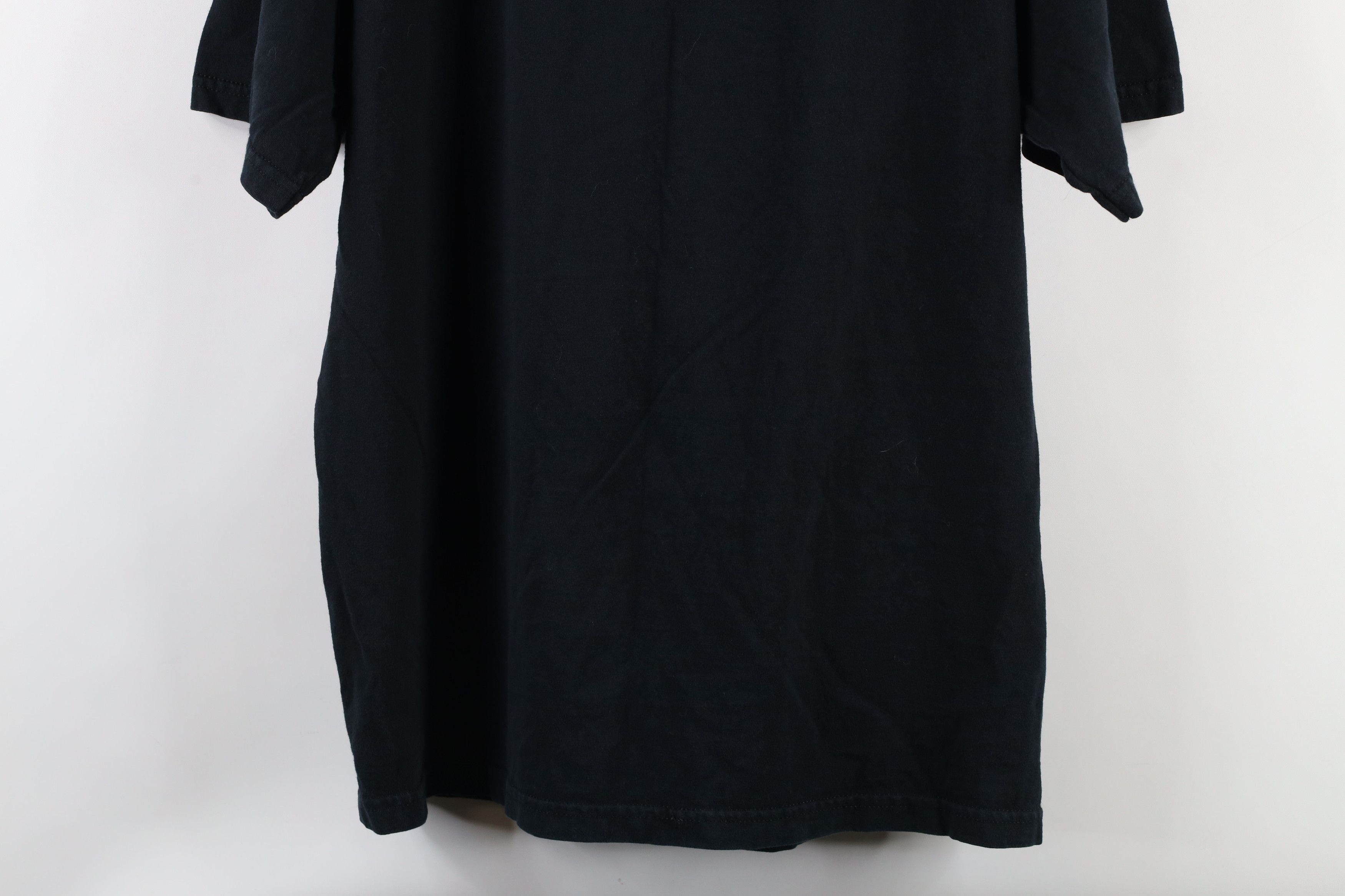 Vintage Vintage Streetwear Blank Heavyweight Cotton T-Shirt Black Size US L / EU 52-54 / 3 - 8 Thumbnail