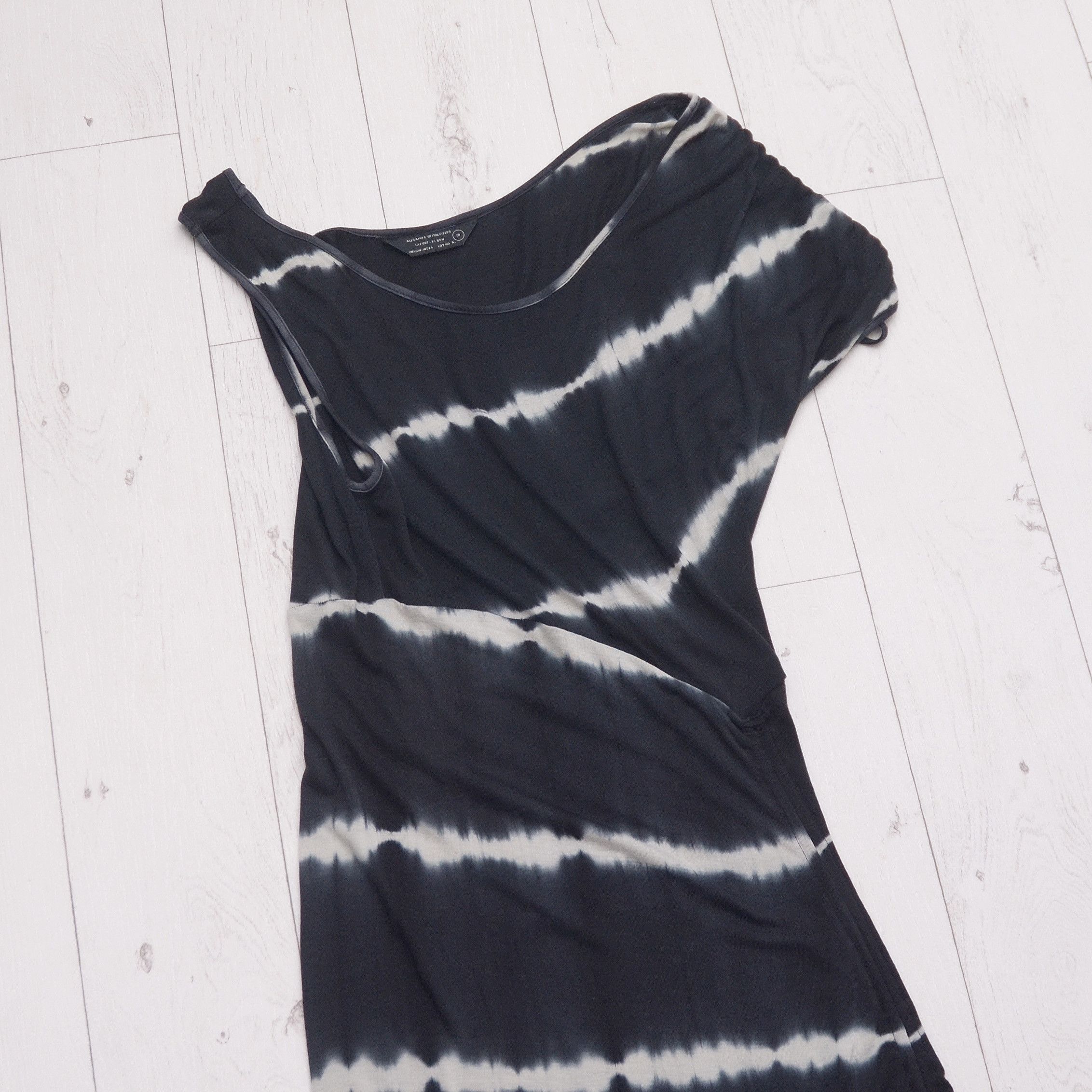 Allsaints × Vintage Devika Dress Allsaints Vintage Y2K Long Avagare Size 10 Rare Size L / US 10 / IT 46 - 3 Thumbnail