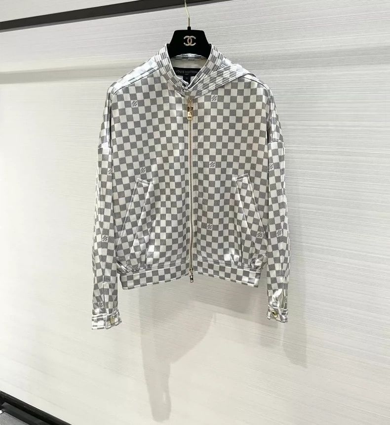 Louis Vuitton Louis Vuitton Checker Jacket Size 4XL / US 24-26 - 1 Thumbnail