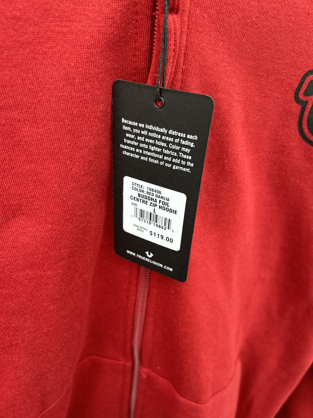 True Religion True Religion Red zip up Size US L / EU 52-54 / 3 - 3 Thumbnail