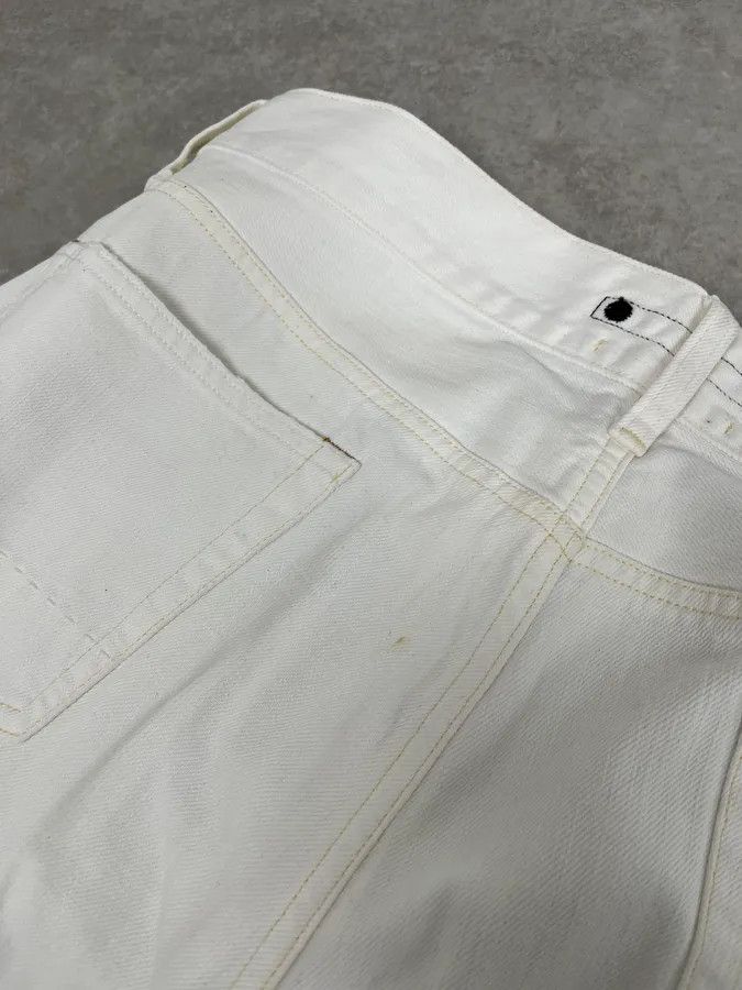Stone Island Stone Island White Denim Jeans Size US 32 / EU 48 - 10 Thumbnail
