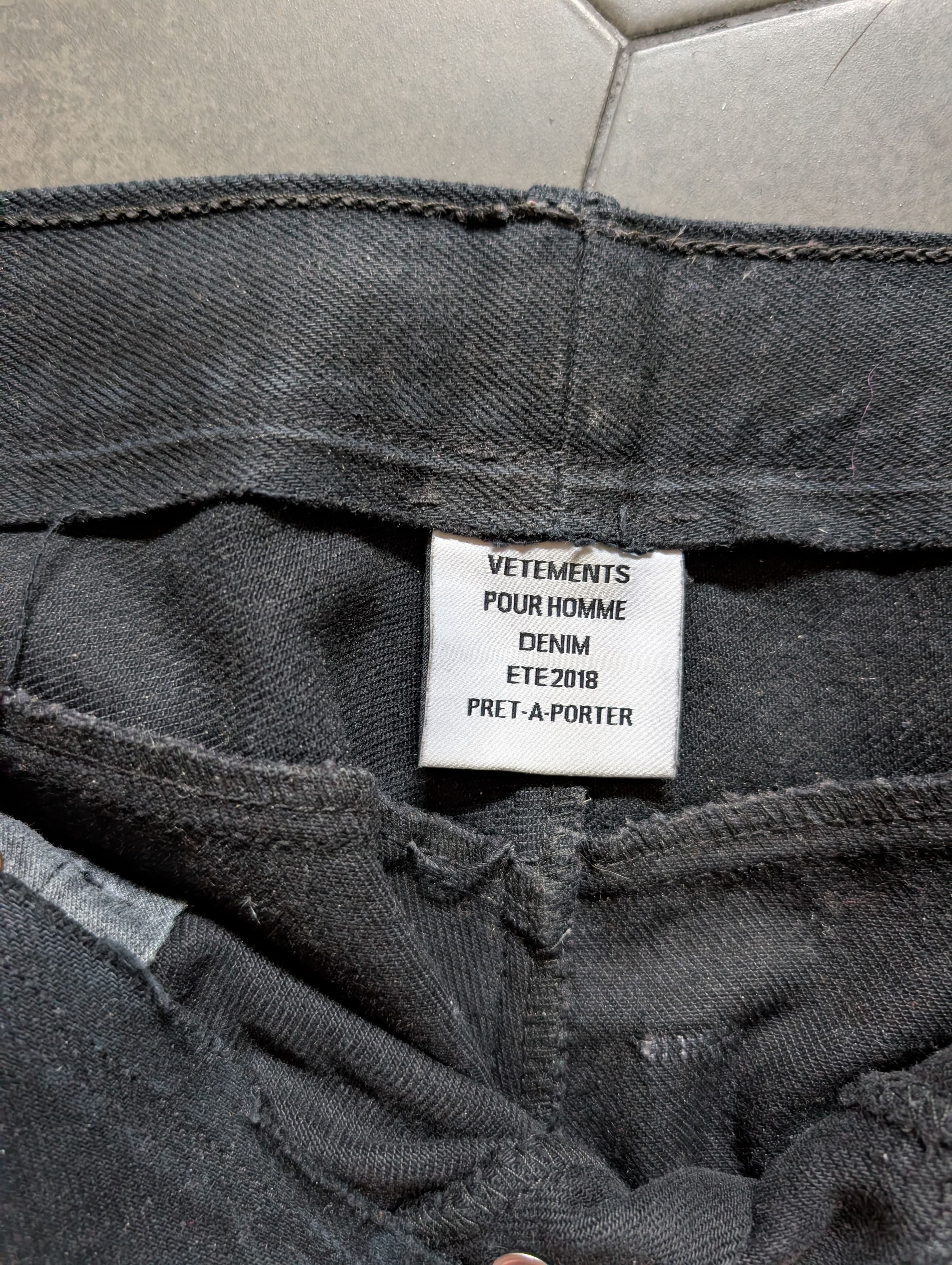 Vetements Vetement levis reconstructed jeans Size US 30 / EU 46 - 2 Thumbnail