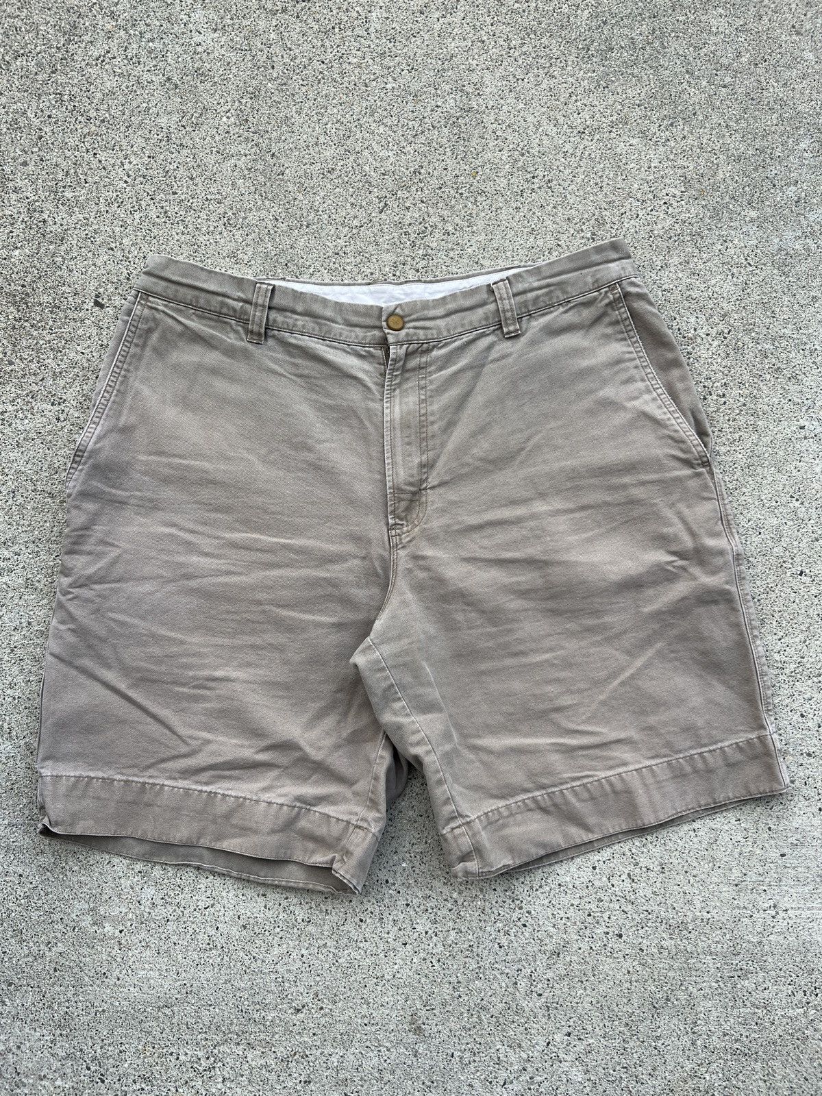 Columbia Vintage Columbia Khaki Carpenter/Hiking Shorts Size 36 Size US 32 / EU 48 - 1 Thumbnail