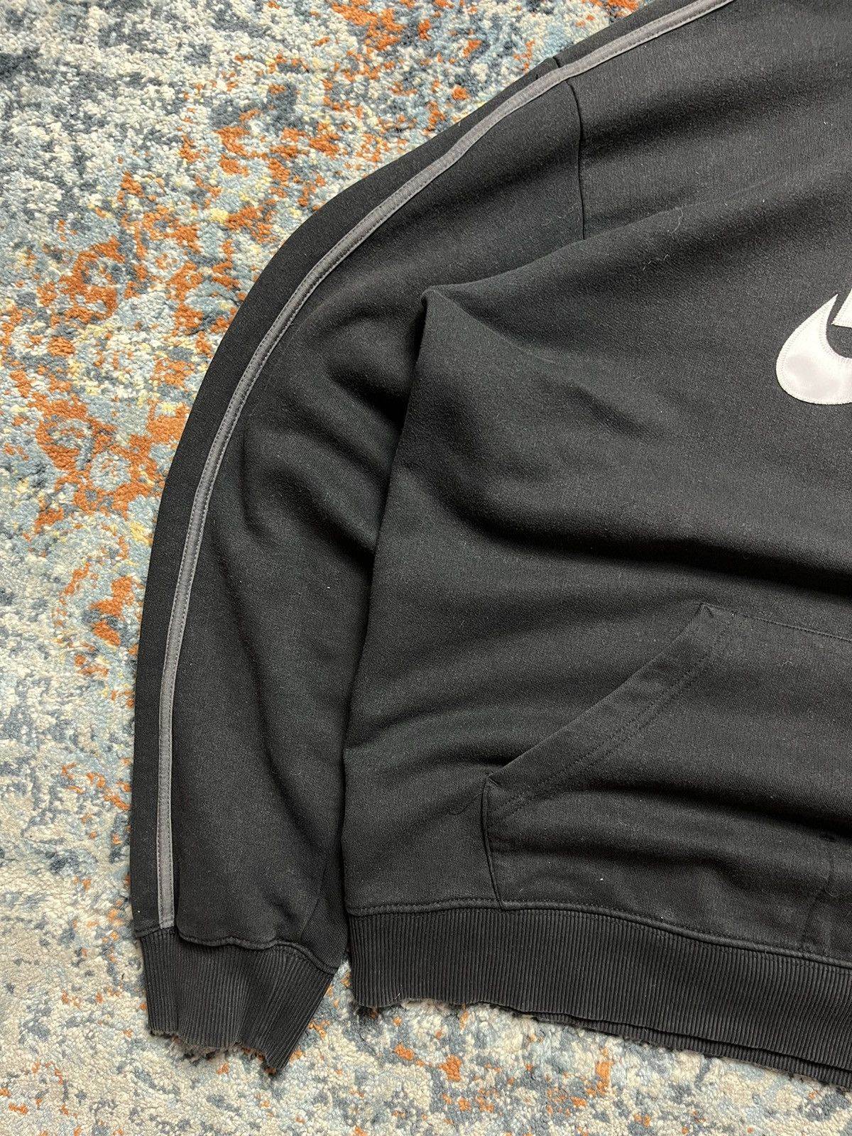 Other Vintage 00s Nike center swoosh hoodie Size US XL / EU 56 / 4 - 7 Thumbnail