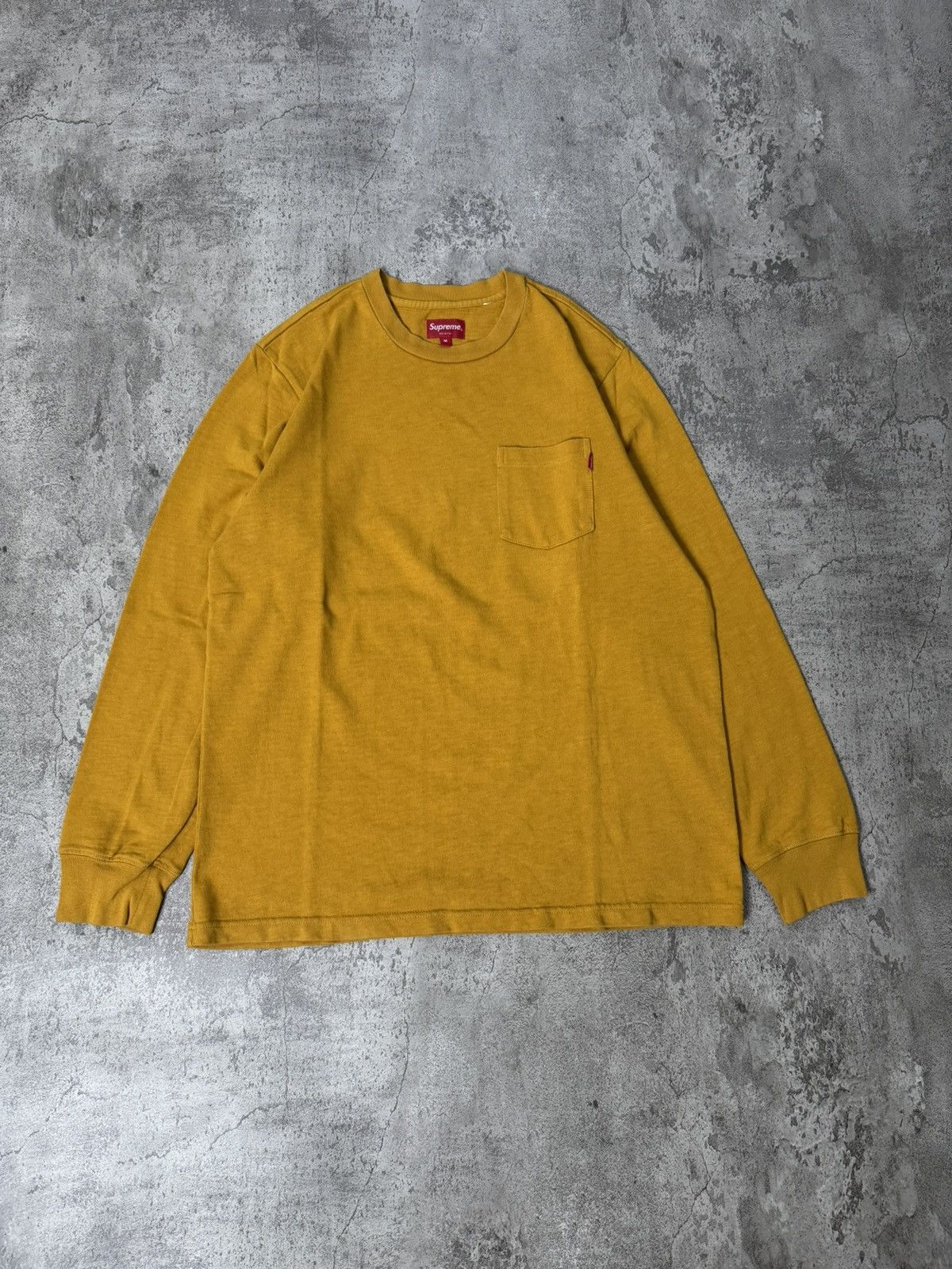 Supreme SUPREME BASIC POCKET YELLOW LONGSLEEVE SHIRT Size US M / EU 48-50 / 2 - 1 Thumbnail