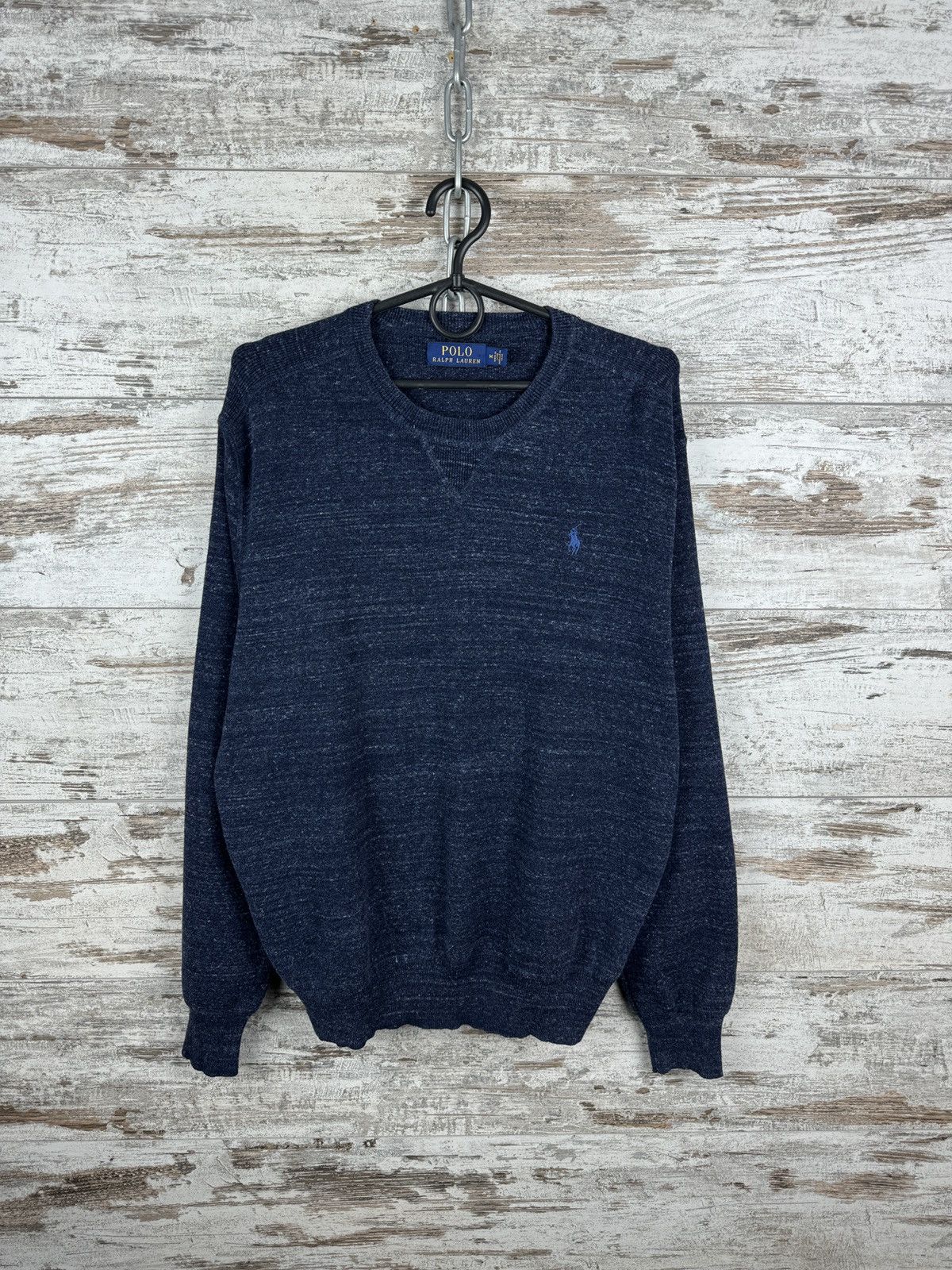 Polo Ralph Lauren Mens Vintage Polo Ralph Lauren sweater sweatshirt rugby Size US M / EU 48-50 / 2 - 1 Thumbnail