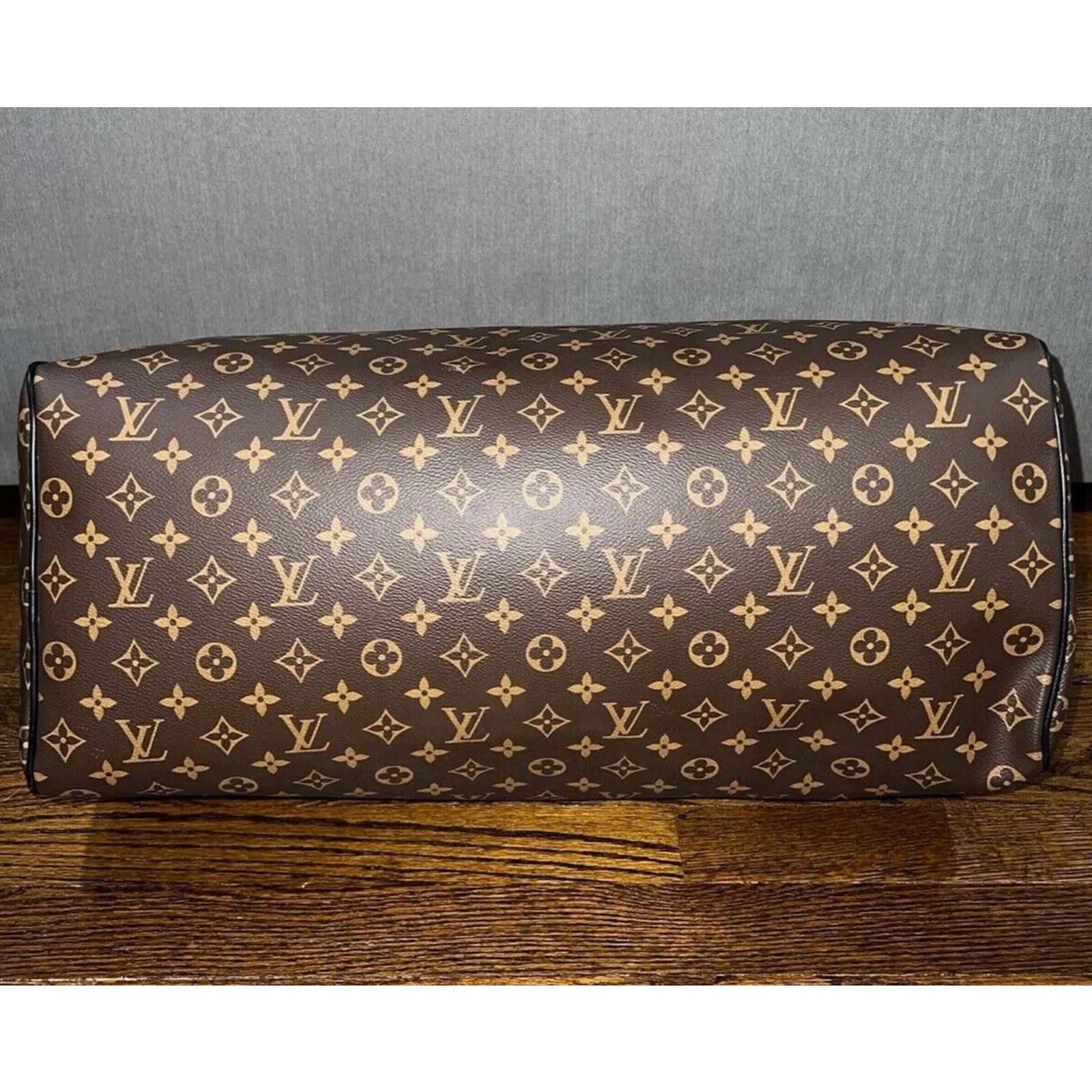 Louis Vuitton Louis Vuitton Keepall Bandouliere Orange Chain Weekend Bag Size ONE SIZE - 11 Thumbnail