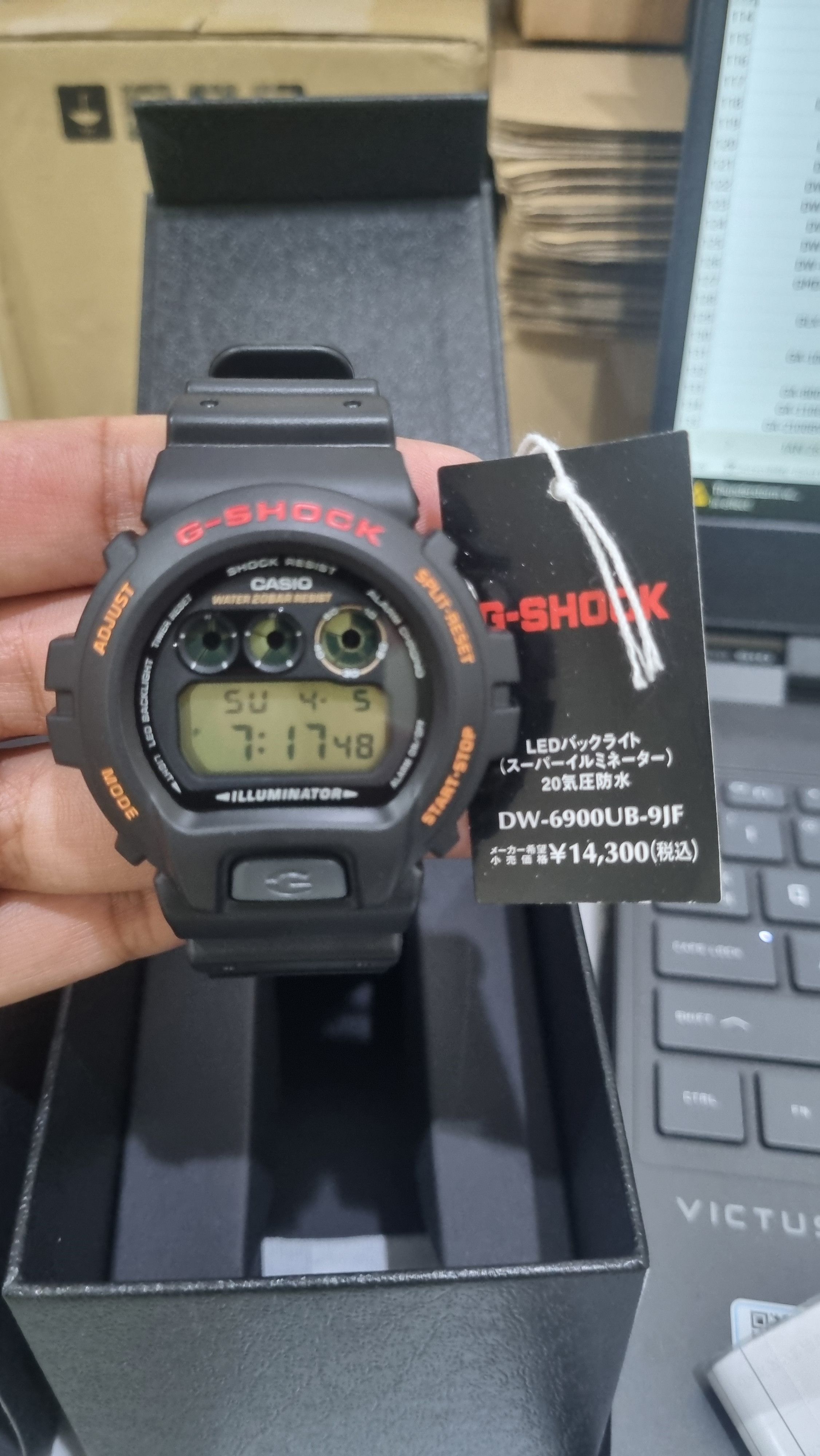 Casio Casio G Shock DW-6900UB-9JF Size ONE SIZE - 3 Thumbnail