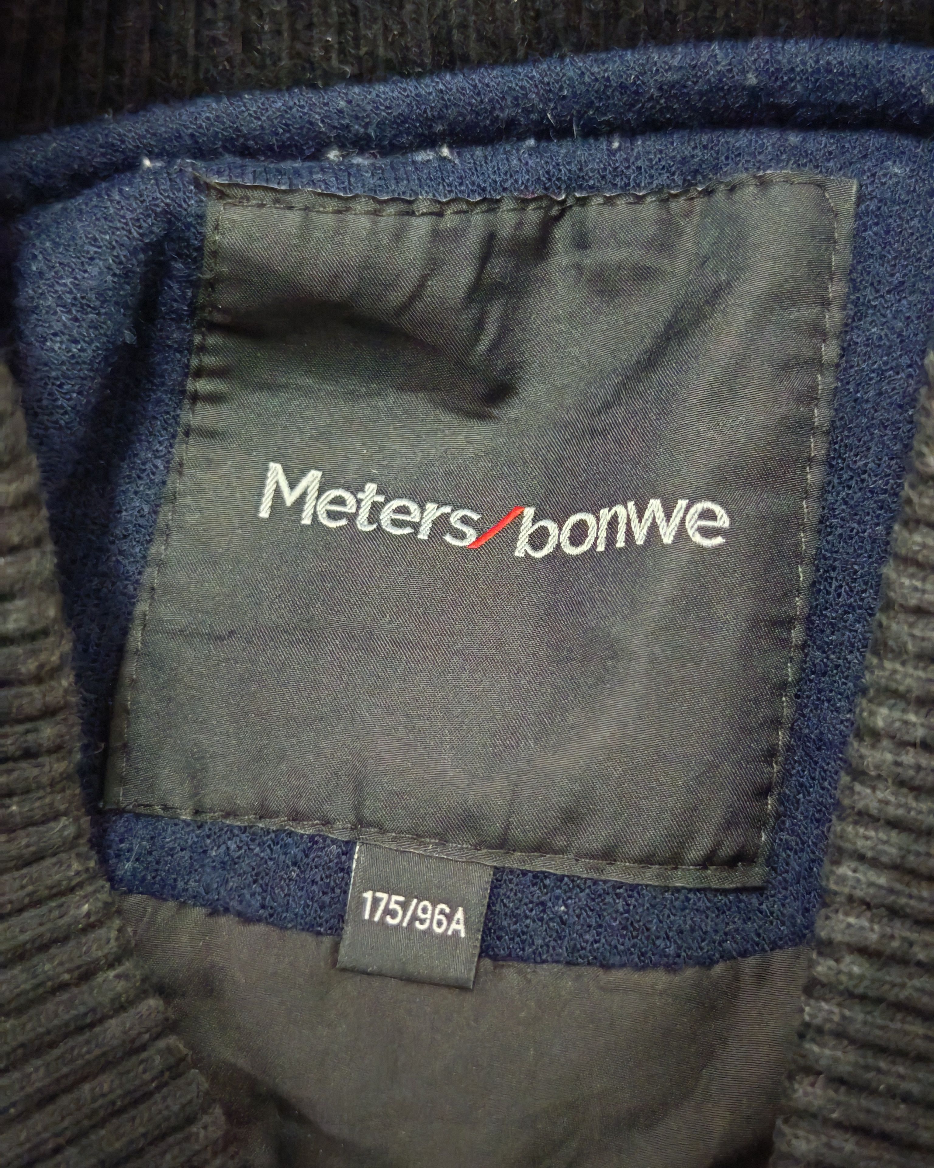 Japanese Brand Meters Bonwe Movement 08 Varsity Jacket Size US L / EU 52-54 / 3 - 9 Thumbnail