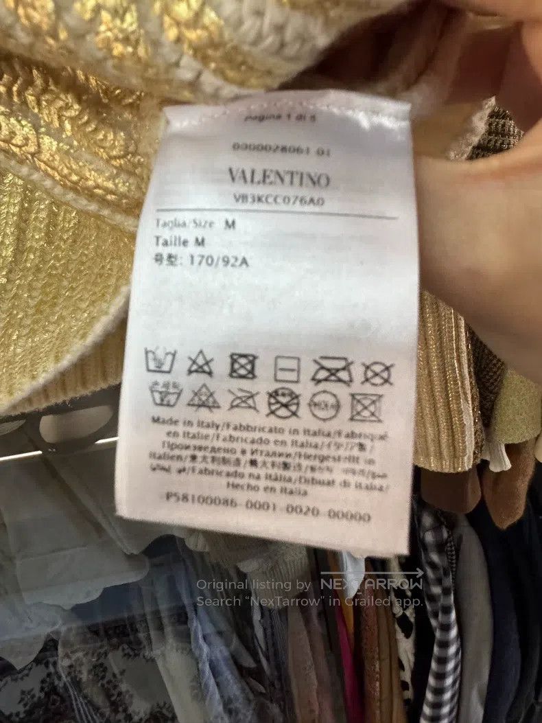 Valentino Valentino Gold sweater Size S / US 4 / IT 40 - 3 Thumbnail