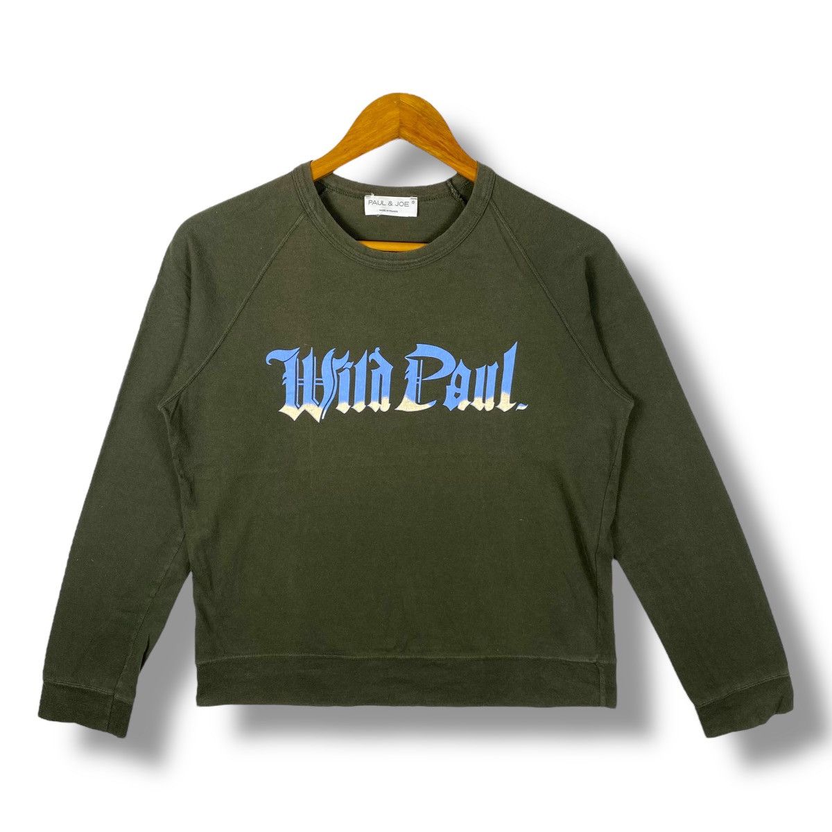 Paul & Joe PAUL & JOE Wild Paul Graphic Faded Crewneck Sweatshirt Small Size US S / EU 44-46 / 1 - 1 Thumbnail