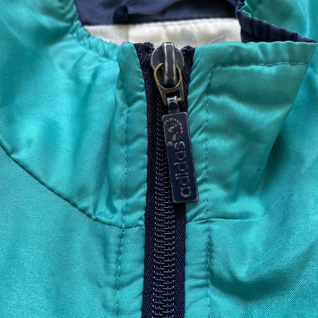 Adidas Vintage 90s Adidas Nylon track jacket Suit distressed Size US M / EU 48-50 / 2 - 7 Thumbnail