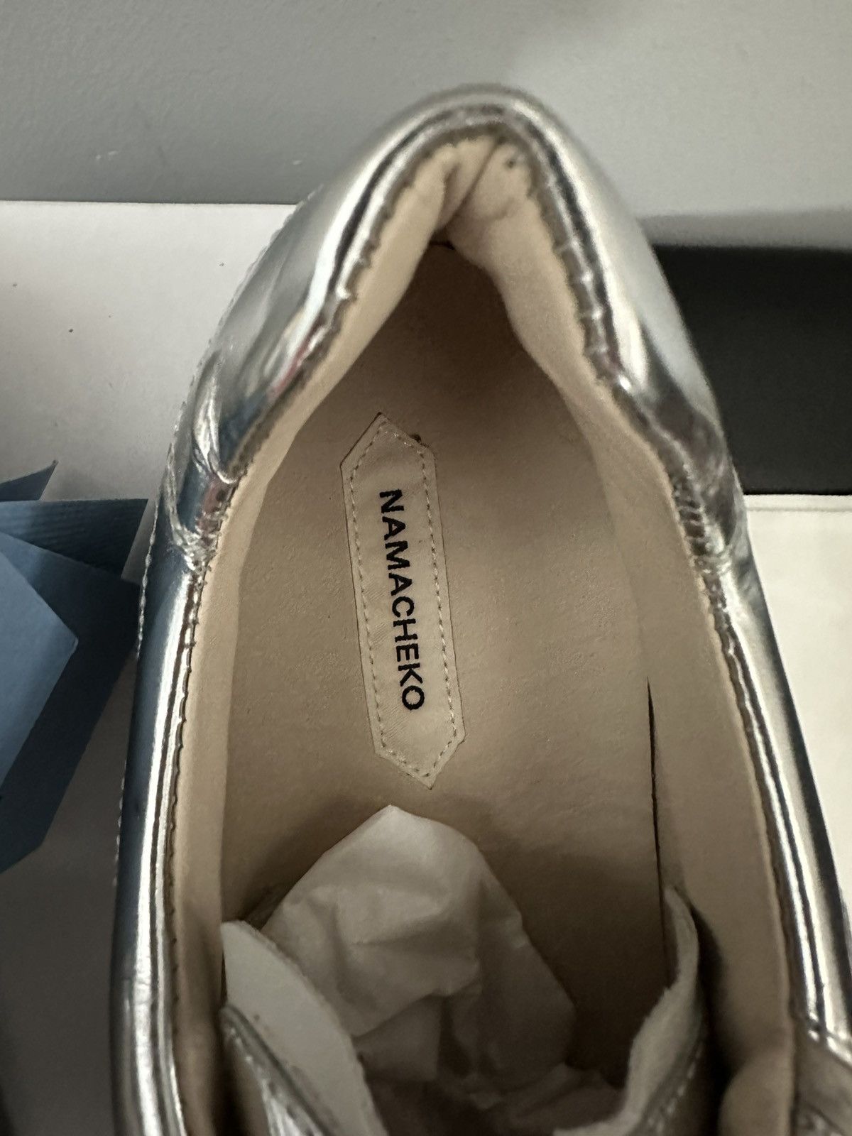 Namacheko Namacheko AW22 Murabi GAT Sneakers Silver Size US 10 / EU 43 - 10 Thumbnail