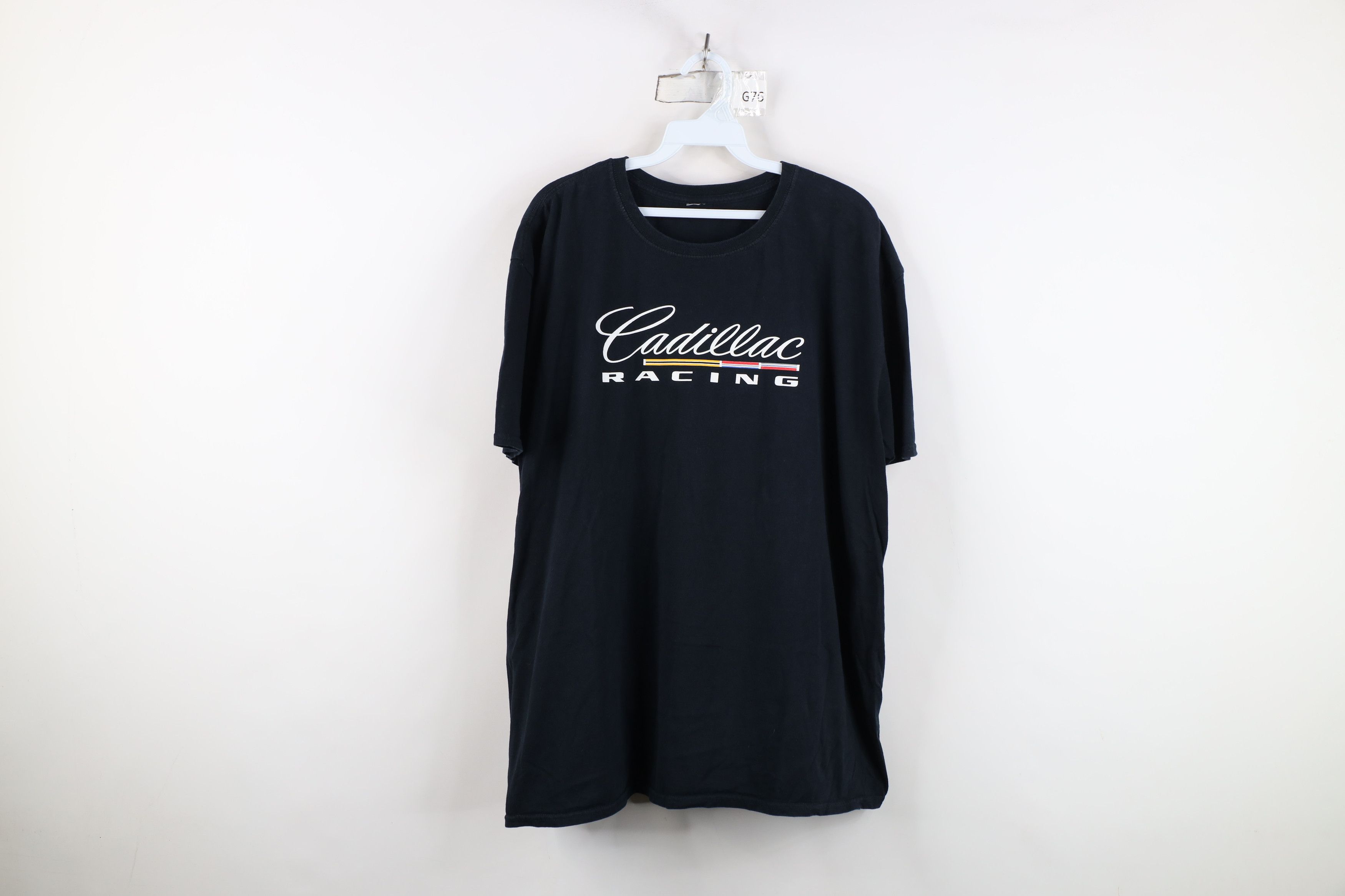Vintage Vintage Spell Out Cadillac Racing Short Sleeve T-Shirt Black Size US XL / EU 56 / 4 - 1 Thumbnail