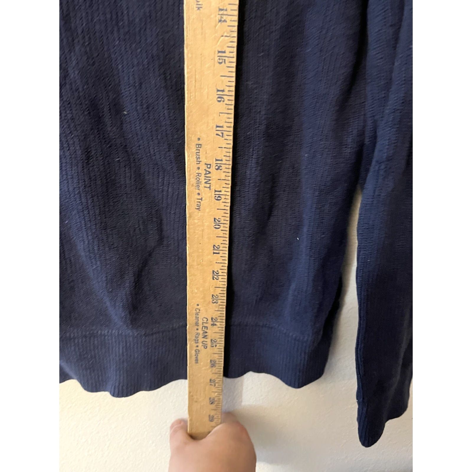 Eddie Bauer Eddie Bauer Pullover Sweater 1/4 Zip Fleece Medium Blue Women Size M / US 6-8 / IT 42-44 - 4 Thumbnail