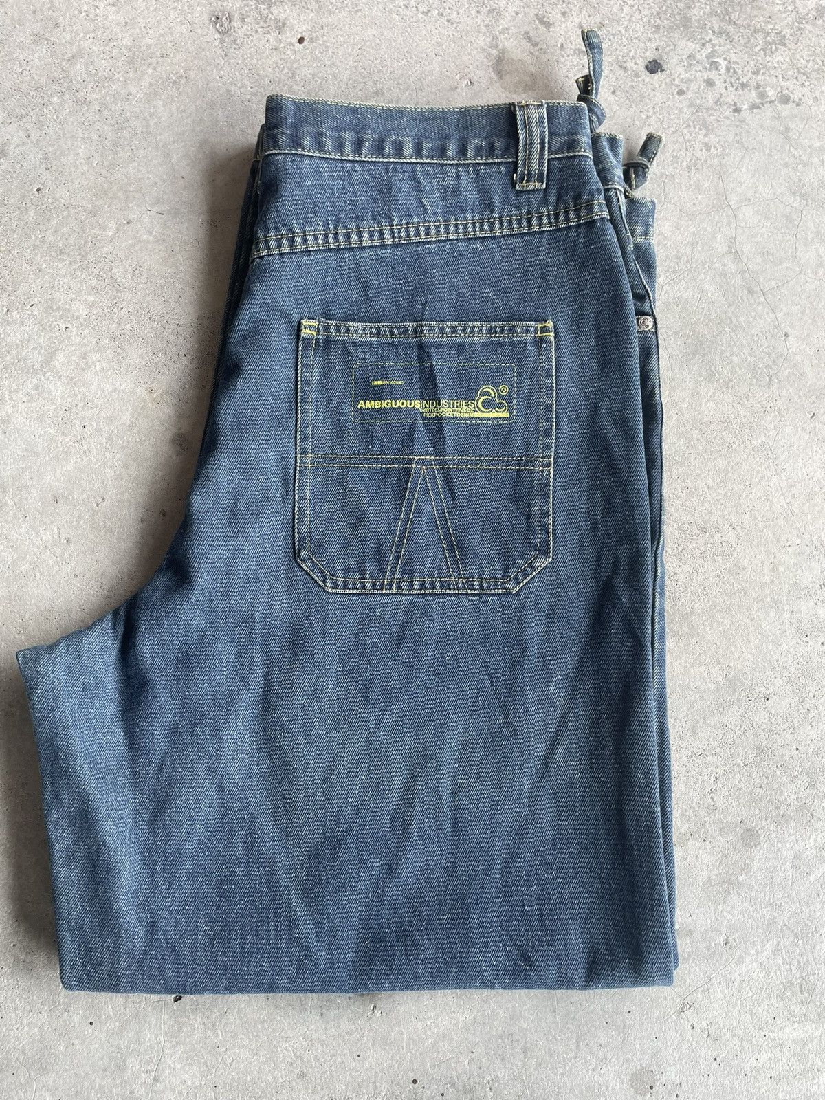 Dogtown × JNCO × Southpole Ambiguous Industry Y2k Denim Size US 34 / EU 50 - 2 Thumbnail