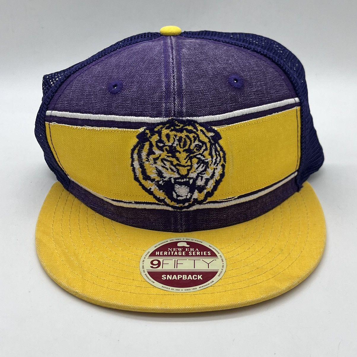 New Era New Era LSU Tigers Trucker Style SnapBack Hat New Size ONE SIZE - 2 Thumbnail