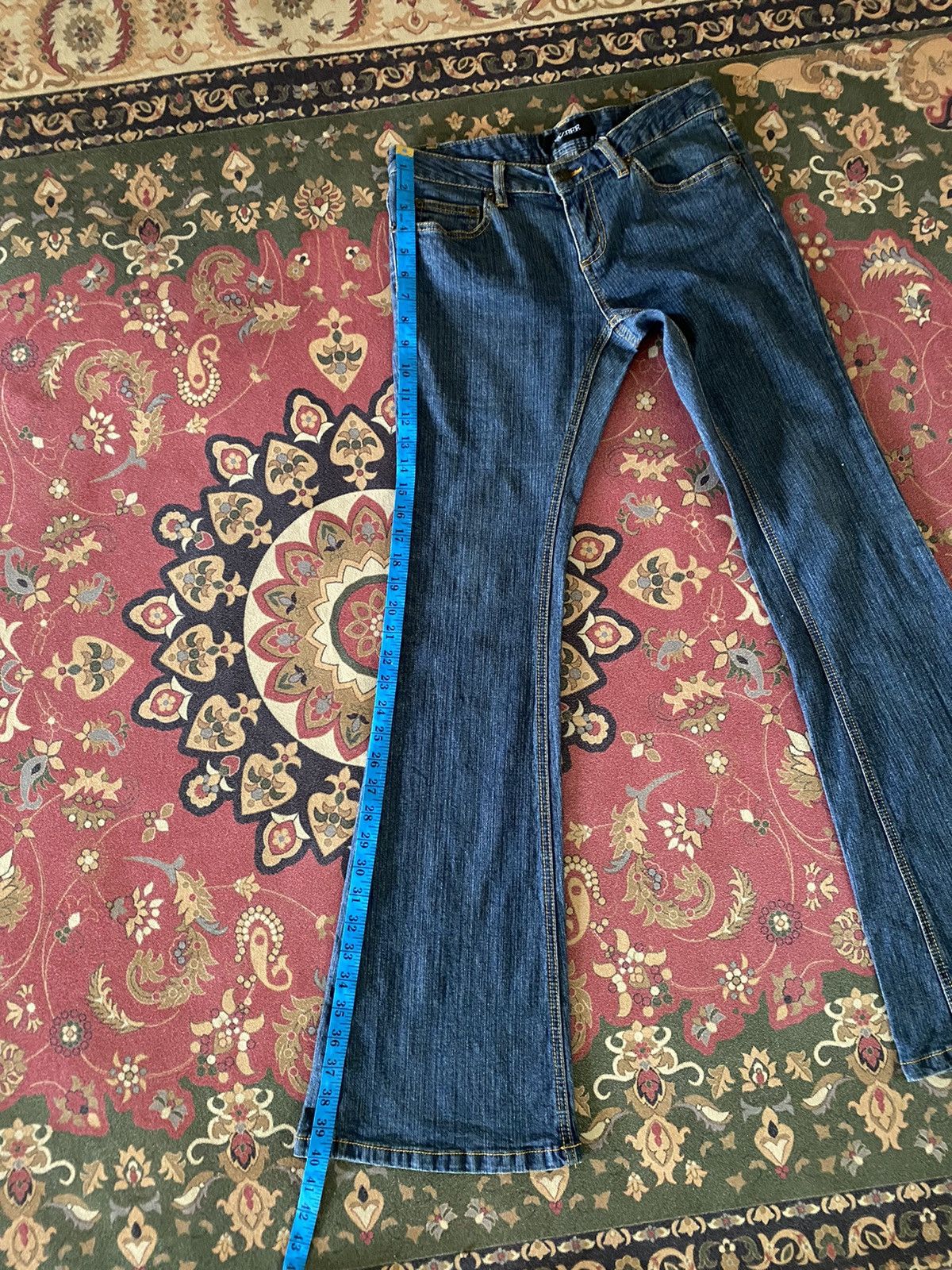 Hysteric Glamour Japanese Brand FAZBEE Super Flare Style Denim Size US 29 - 14 Thumbnail