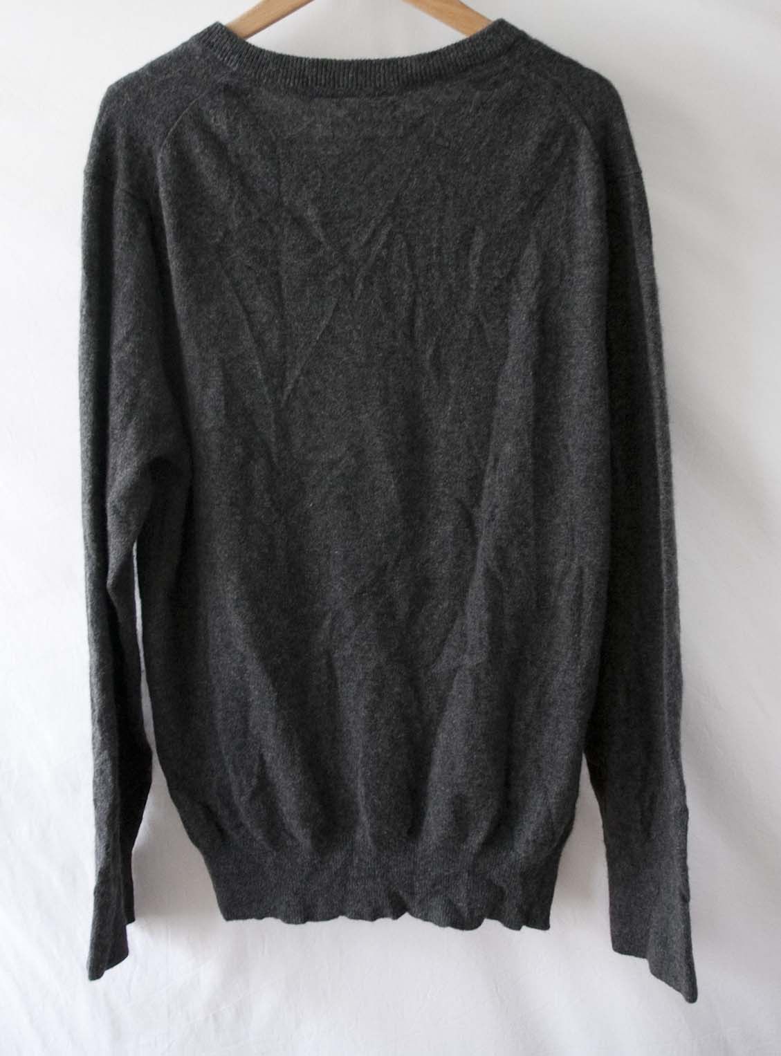 Simons Le 31 Simons Sweater 100% Cashmere Size XL Dark Gray Size US XL / EU 56 / 4 - 6 Thumbnail