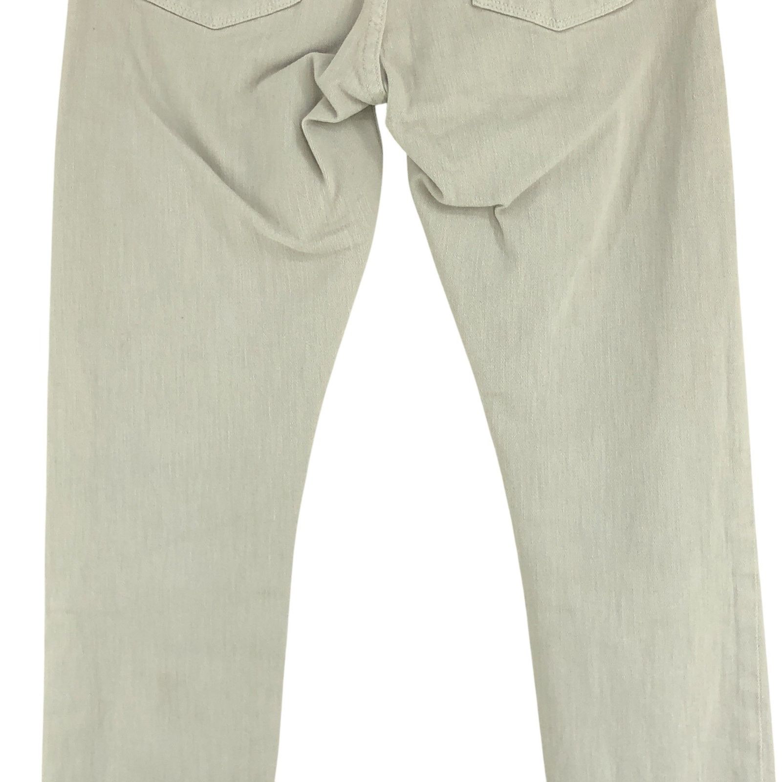Frame Frame Size 25 Jeans Le Garcon Stretch Cropped Stone Cotton Size 28" / US 6 / IT 42 - 9 Thumbnail