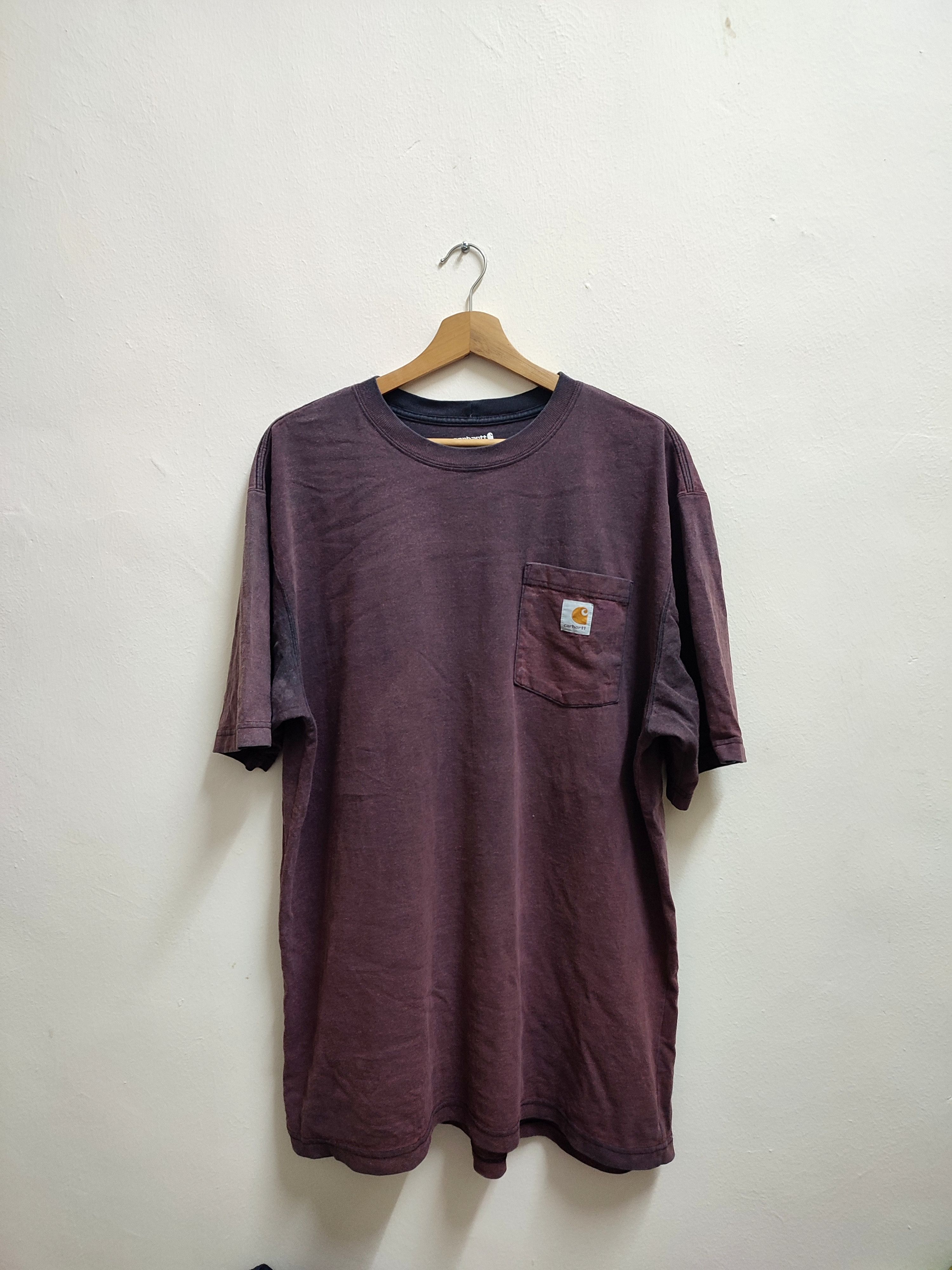 Carhartt Carhart Single Pocket sun Faded Maroon Size US L / EU 52-54 / 3 - 1 Thumbnail