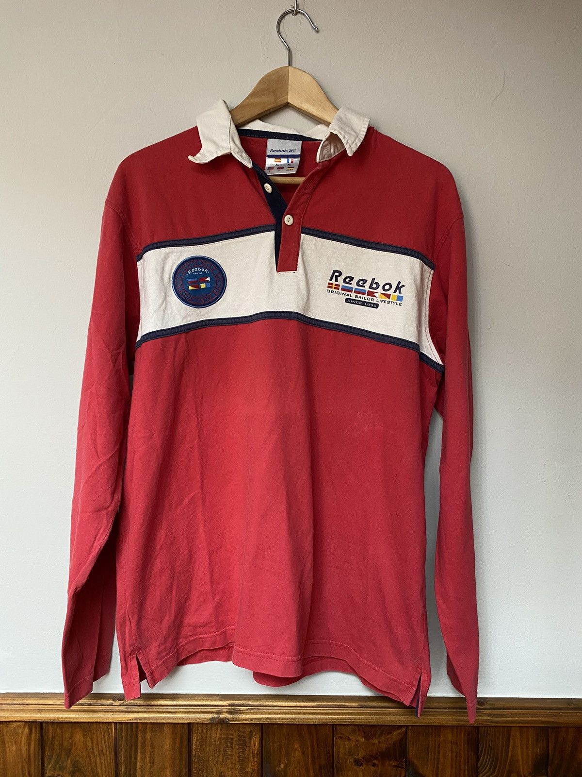 Reebok × Vintage Reebok 1997 Vintage Polo Size US XL / EU 56 / 4 - 1 Thumbnail