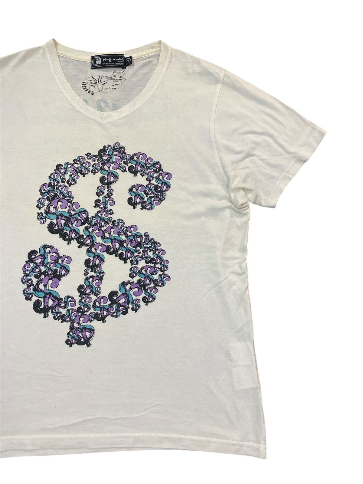 Andy Warhol × Hysteric Glamour Hysteric Glamour X Andy Warhol Dollar Sign Shirt Size US M / EU 48-50 / 2 - 2 Thumbnail