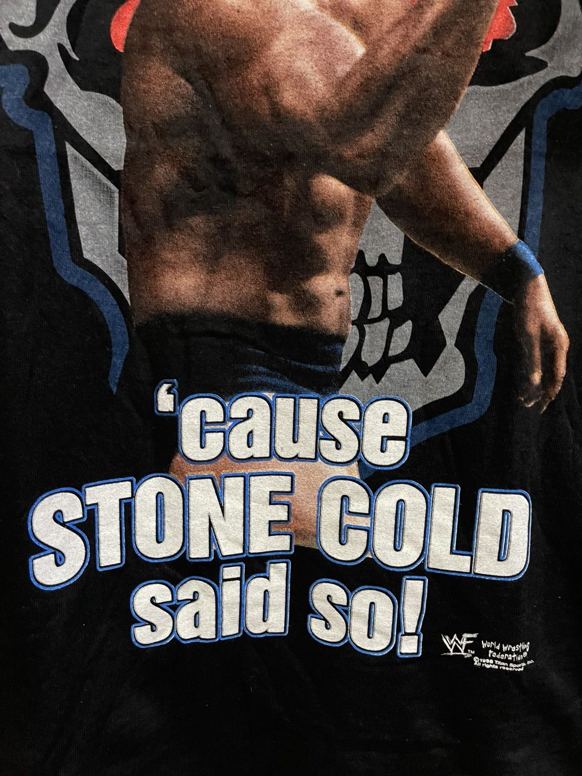 WWF Vintage WWF Stone Cold Steve Austin🔥🔥🔥 Size US L / EU 52-54 / 3 - 4 Thumbnail