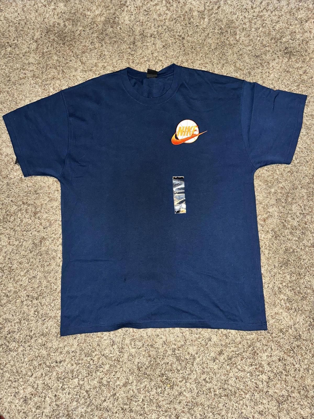 Nike Mens Nike Exploration Basketball Retro Dream Team 90's Blue T-Shirt Sample Size US L / EU 52-54 / 3 - 1 Thumbnail