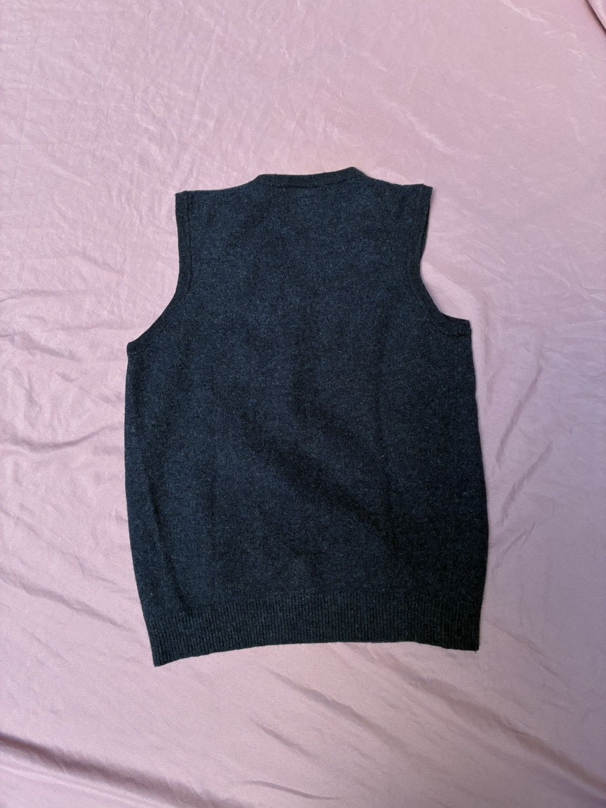 Fred Perry × Raf Simons RAF SIMONS x FRED PERRY navy blue knit wool gilet Size US M / EU 48-50 / 2 - 11 Thumbnail
