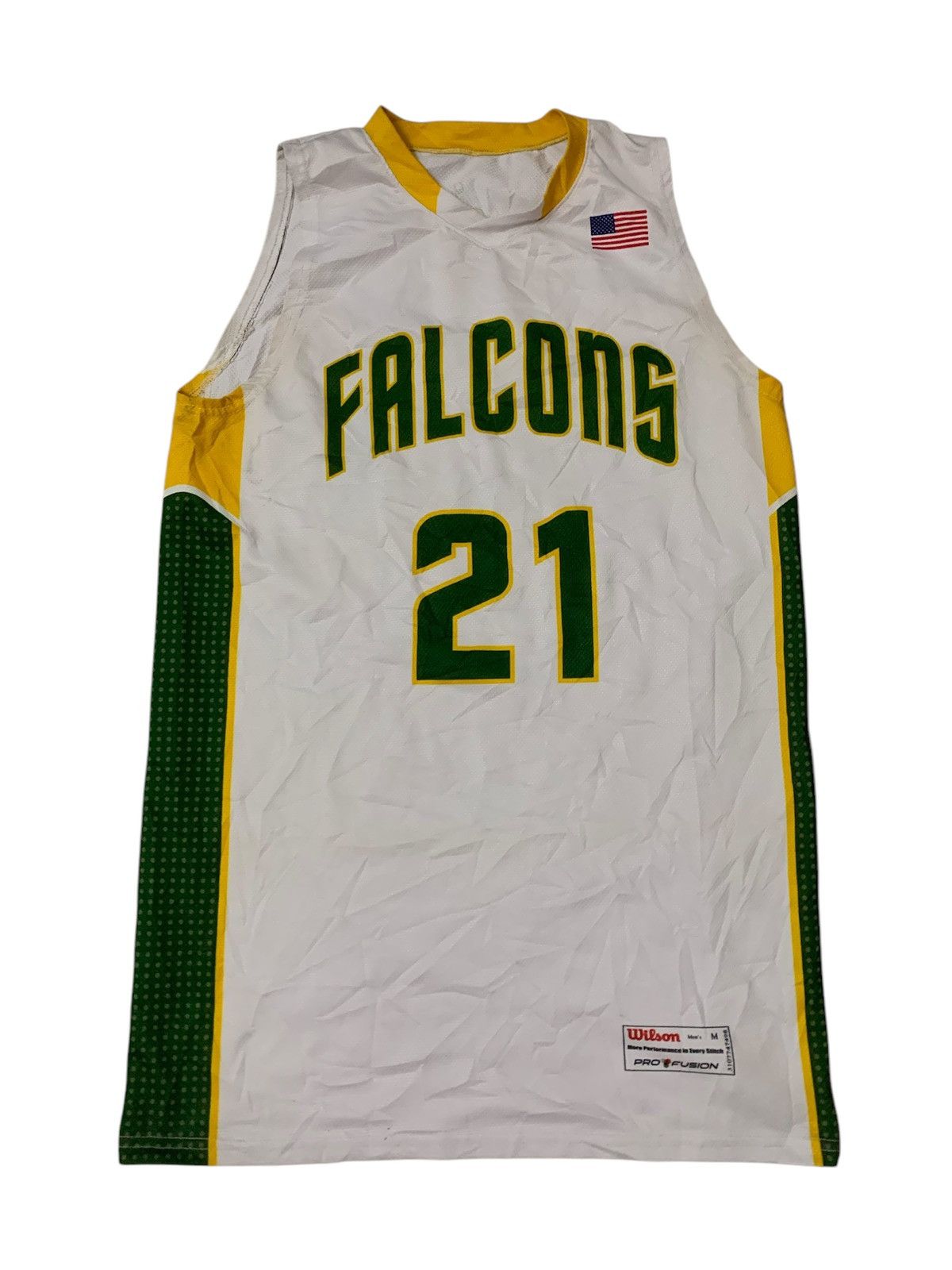 NBA × Wilson Atlanta Hawks Falcons 21 Jersey Size US M / EU 48-50 / 2 - 1 Thumbnail