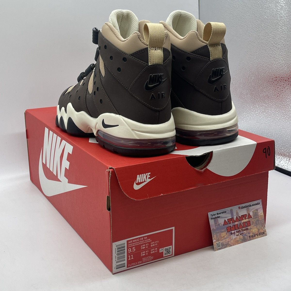 Nike Air max 2 baroque brown Size US 9.5 / EU 42-43 - 4 Thumbnail
