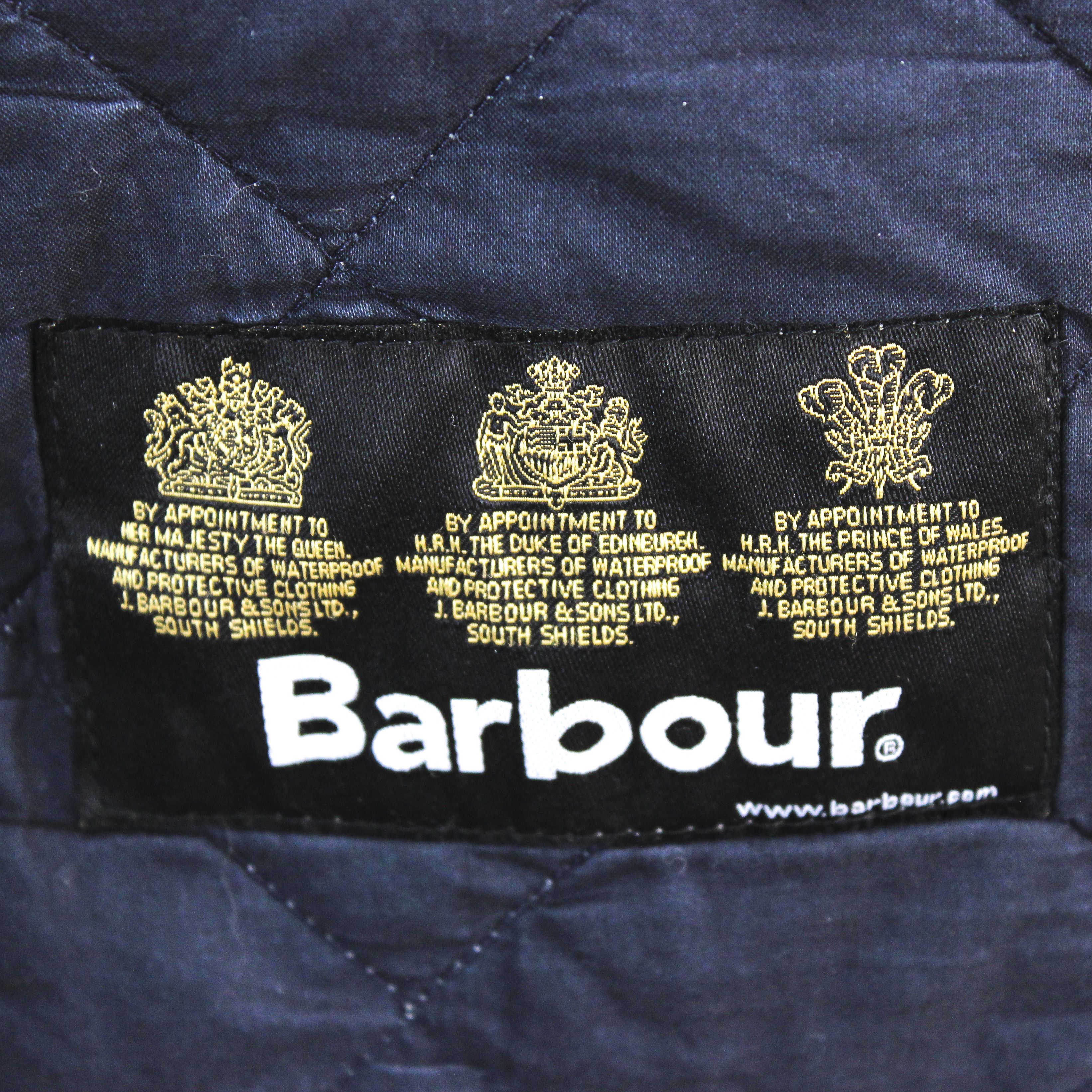 Barbour quilt jacket men L beige coat diamond zip country English Size US L / EU 52-54 / 3 - 3 Thumbnail