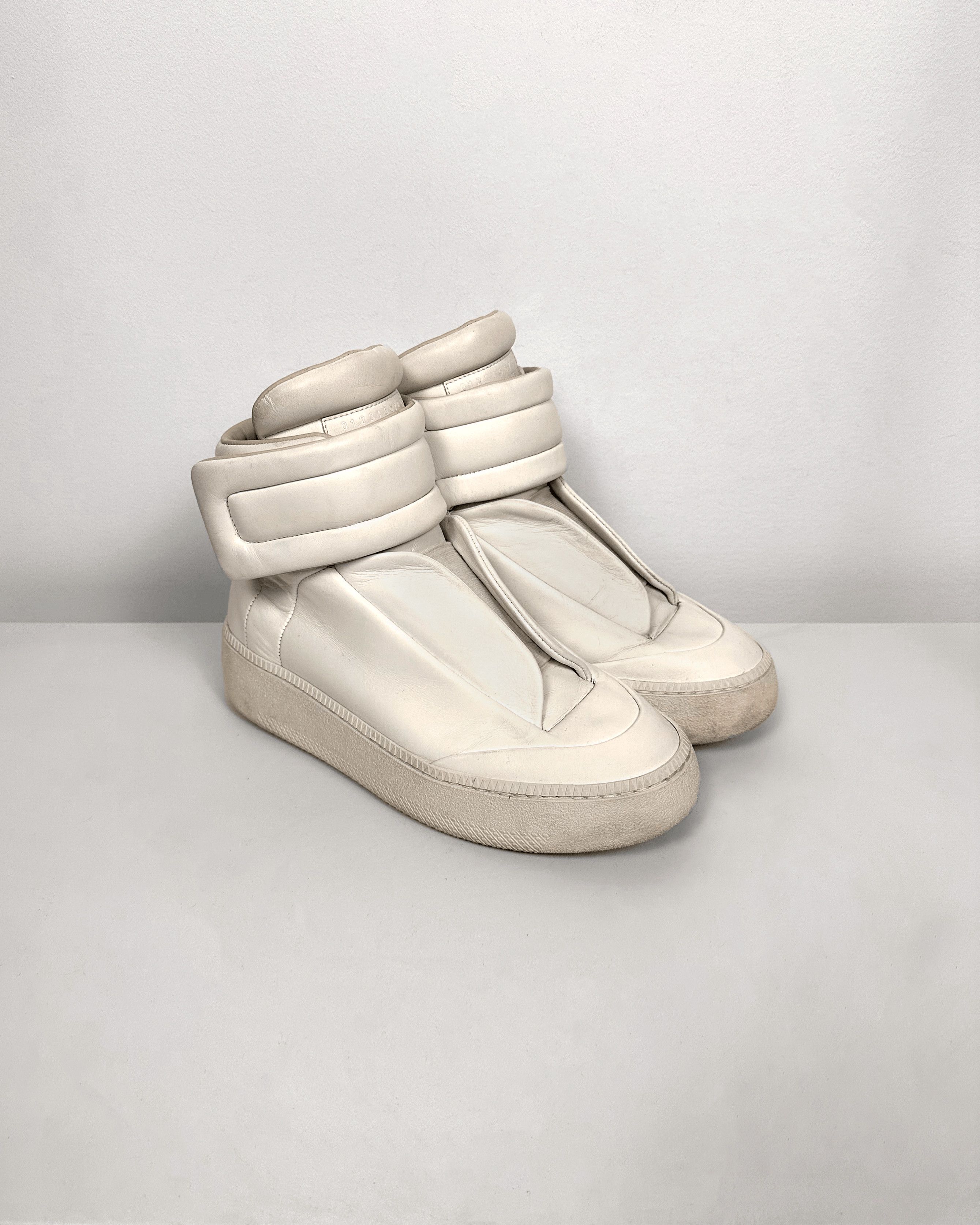 Margiela 白デニム y2k archive 00s Maison Margiela Maison Margiela future high shoes vintage y2k