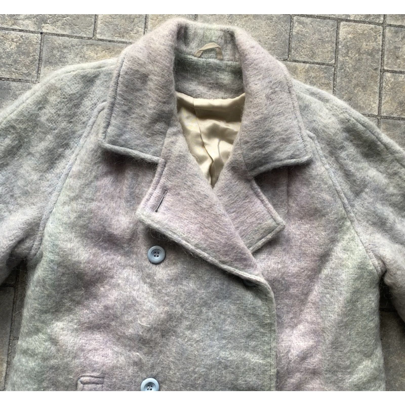 Vintage Avoca Handweavers Women’s Size Medium Coat Mohair Wool Nylon Made In Ireland Womens Size M / US 6-8 / IT 42-44 - 4 Thumbnail