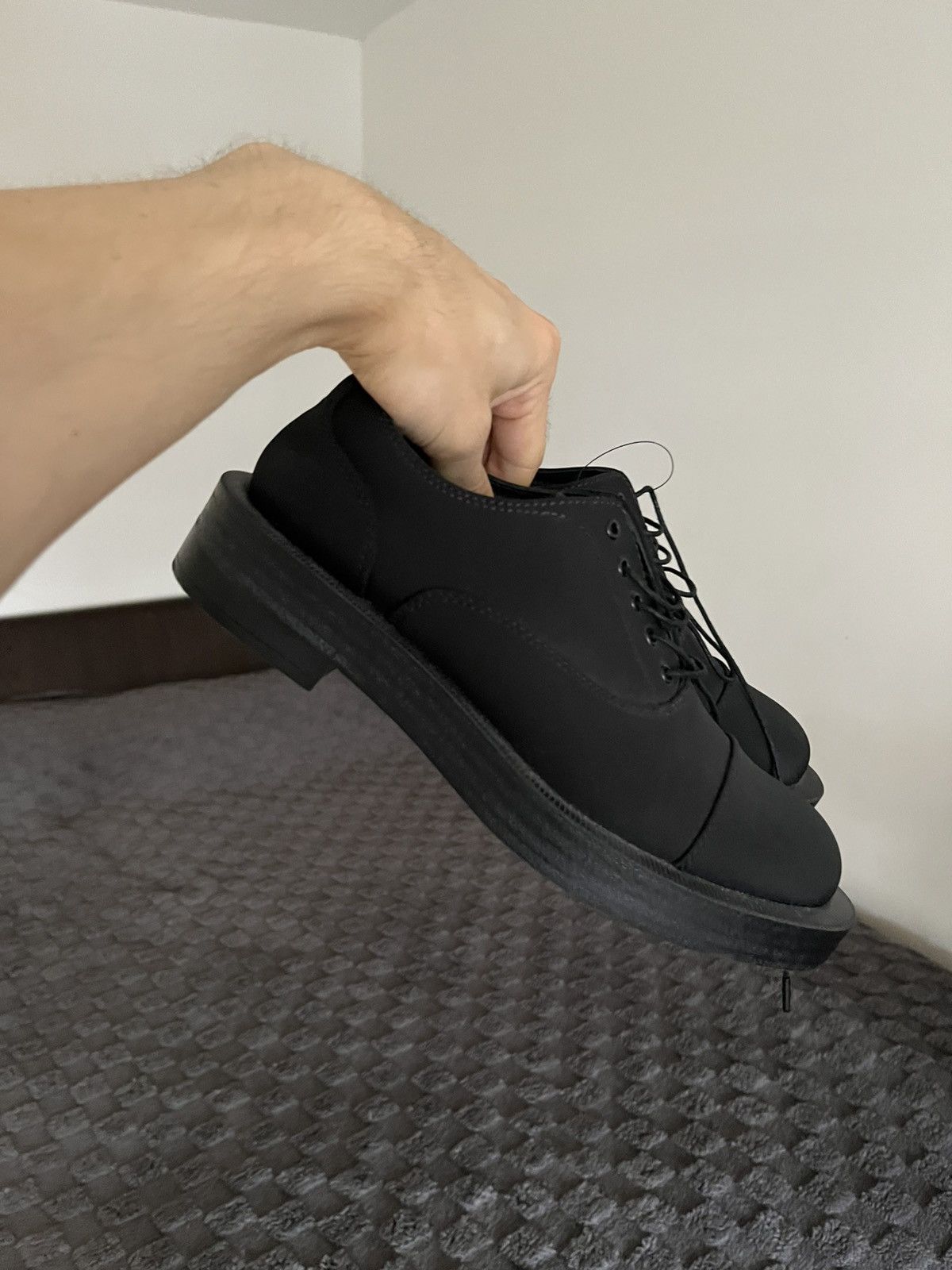 Clarks × Martine Rose Clarks x Martine Rose Oxford shoes black Size US 7 / IT 37 - 6 Thumbnail