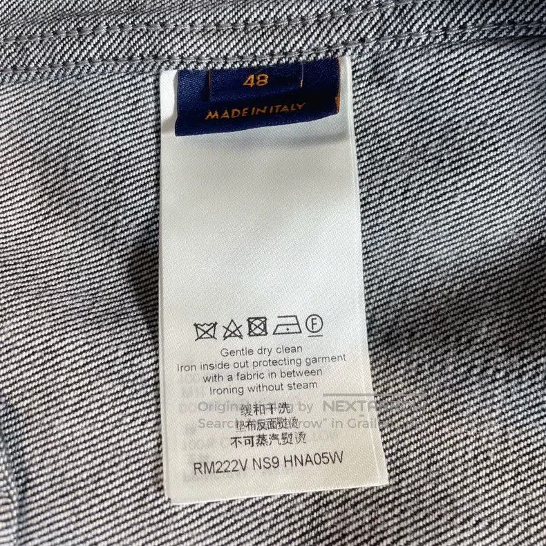 Louis Vuitton Bow-tie color-block denim jacket
