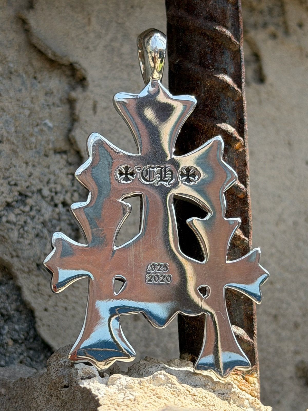 Chrome Hearts Chrome Hearts Triple Cross Pendant Size ONE SIZE - 6 Thumbnail