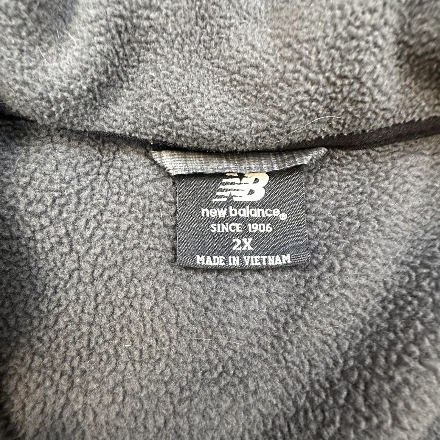 New Balance New Balance Jacket Mens 2XL Gray Full Zip Fleece Chest Pocket Athletic Warm Size US XXL / EU 58 / 5 - 4 Thumbnail