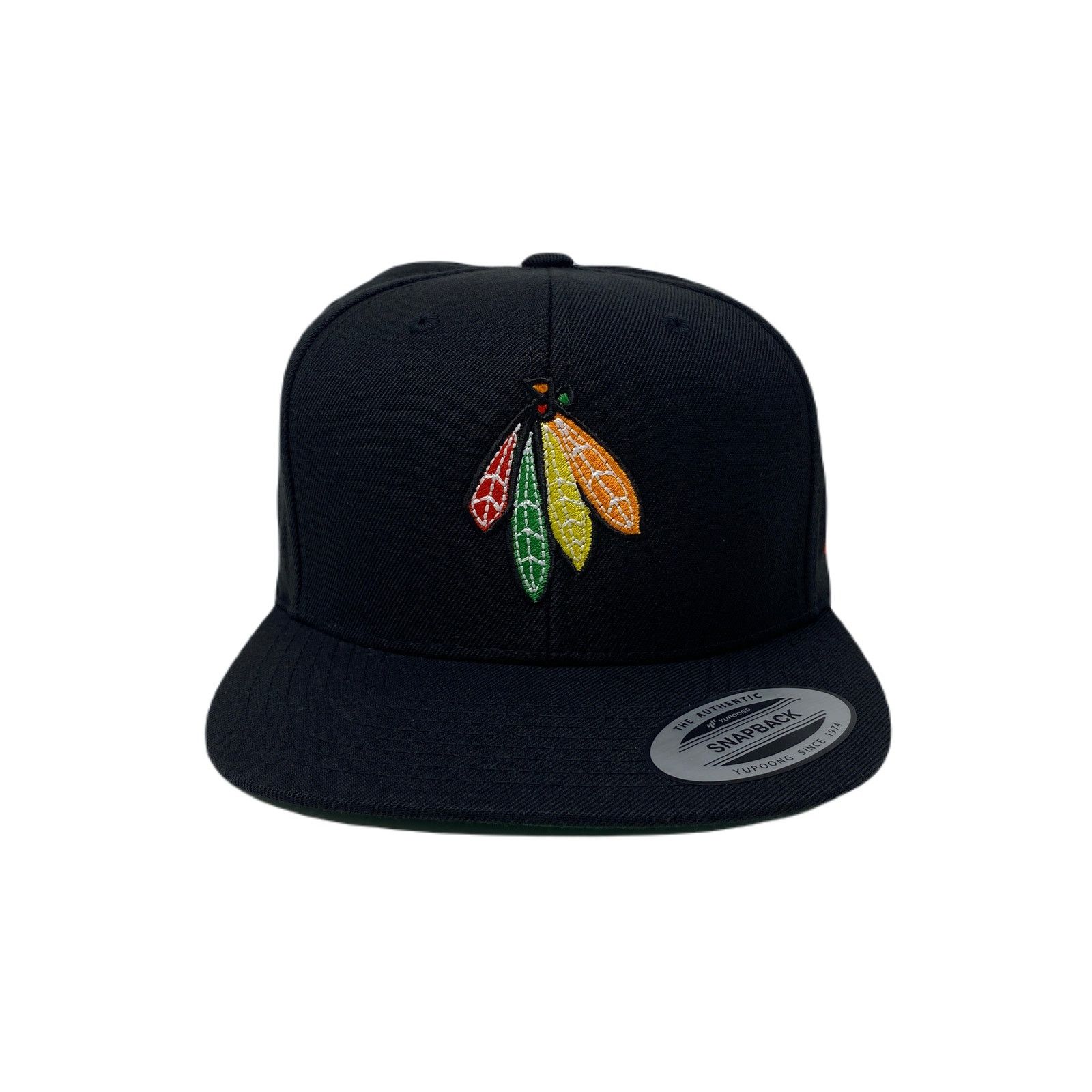 Other Indian Feathers Tomahawk Snapback Hat Size ONE SIZE - 4 Thumbnail