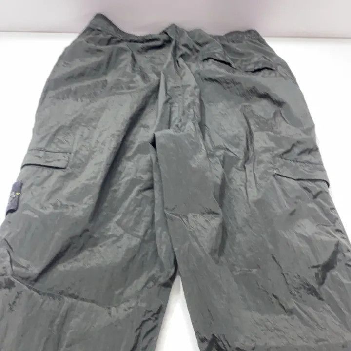 Stone Island Stone Island Black Nylon Meta Track Pants Size US 28 / EU 44 - 9 Thumbnail