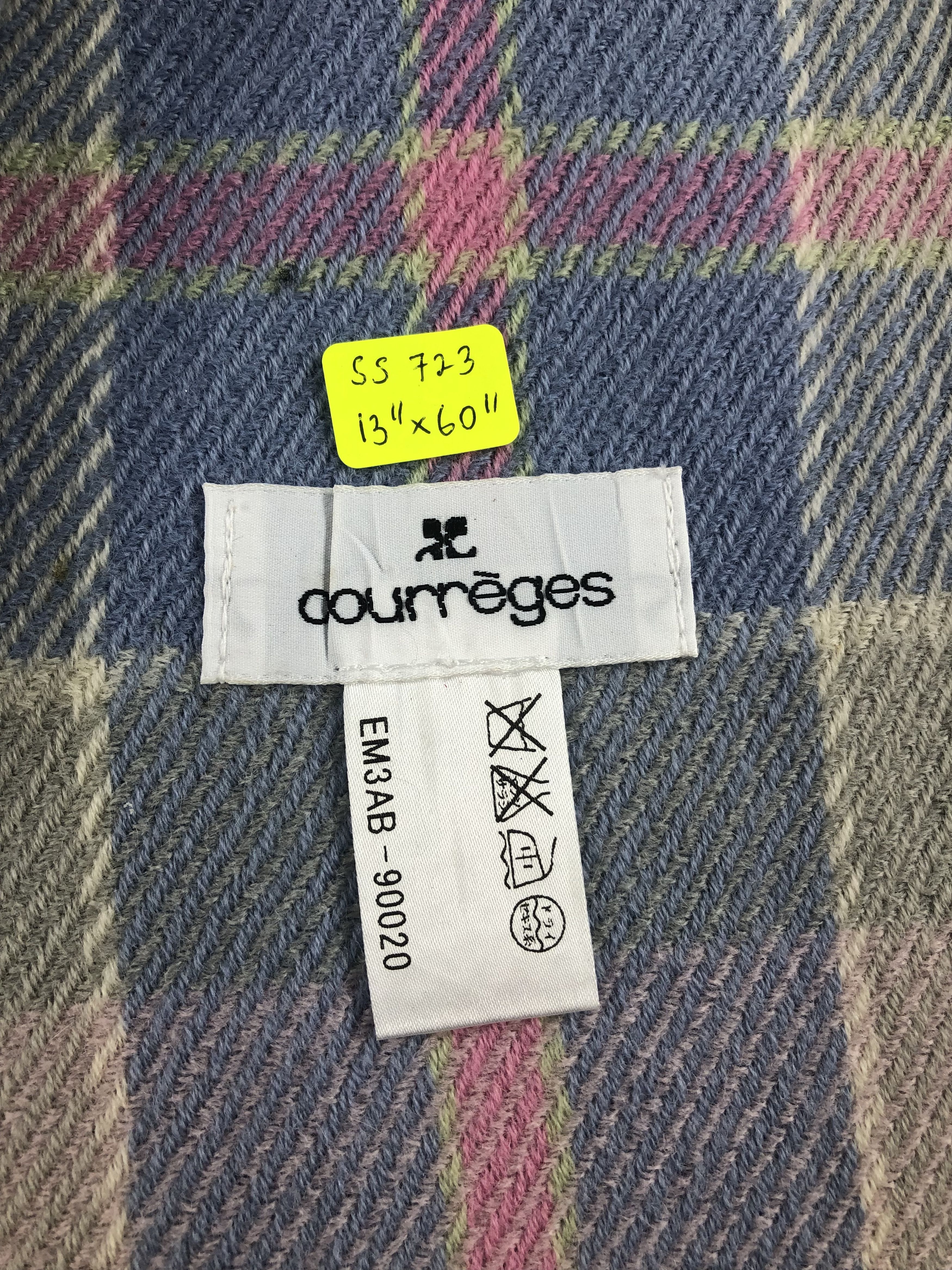 Courreges Courreges Scarf / Muffler / Neckwear Size ONE SIZE - 5 Thumbnail