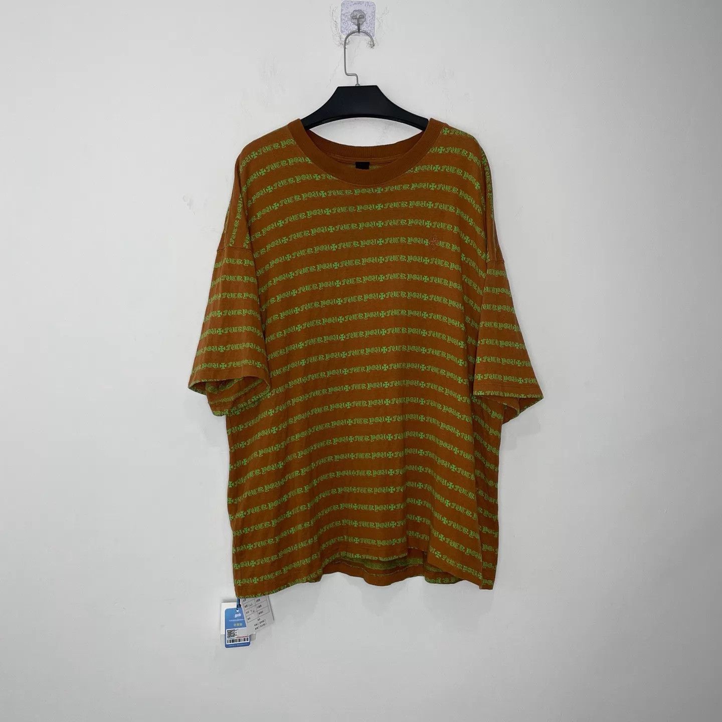 Chrome Hearts Chrome Hearts Brown Stripe Sword Embroidery L Tee Size US L / EU 52-54 / 3 - 1 Thumbnail