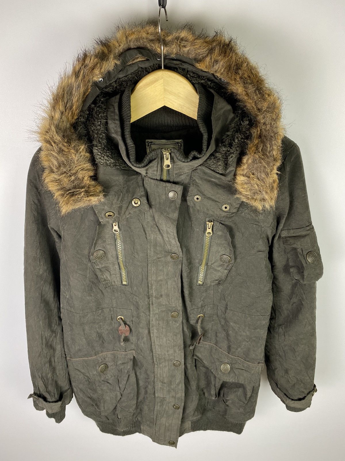Japanese Brand Fur jacket bono c"estbien! Vous ifsixwasnine style Size US L / EU 52-54 / 3 - 5 Thumbnail
