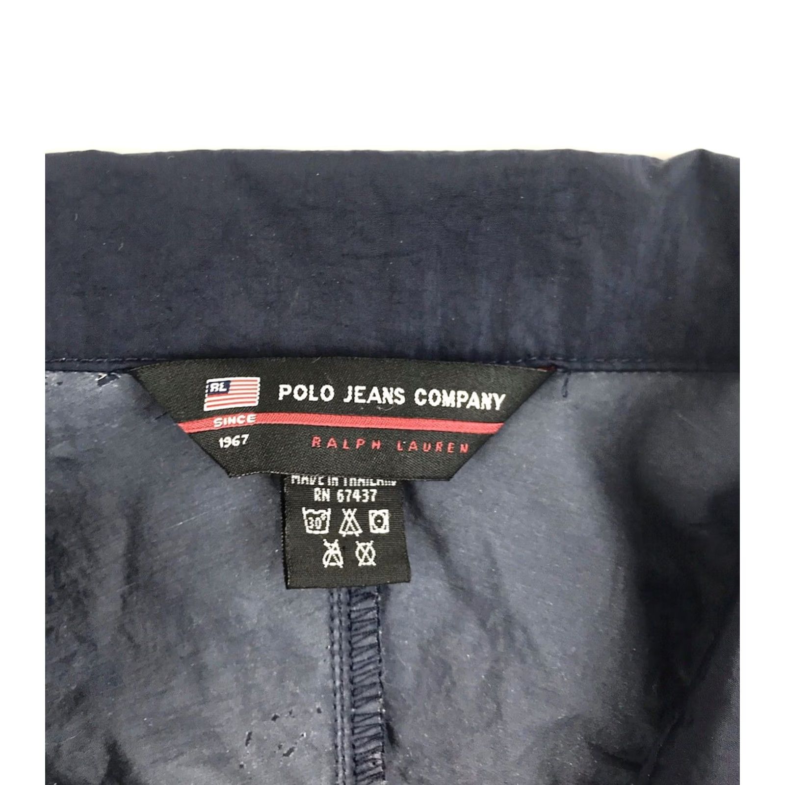 Polo Ralph Lauren VINTAGE Polo Ralph Lauren Jacket Womens M Black Navy Packable 90s Sports Fitted Size M / US 6-8 / IT 42-44 - 3 Thumbnail