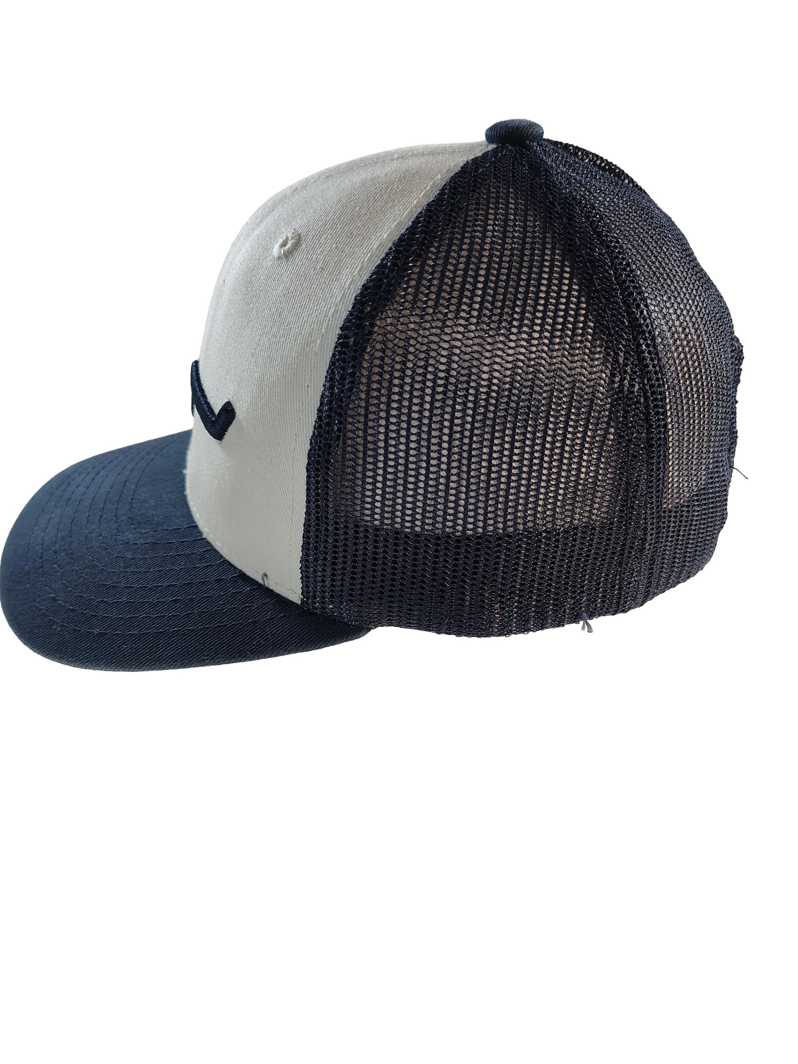 Other Men's Blue & White Mesh Back Adjustable Kimes Ranch Hat Size ONE SIZE - 5 Thumbnail