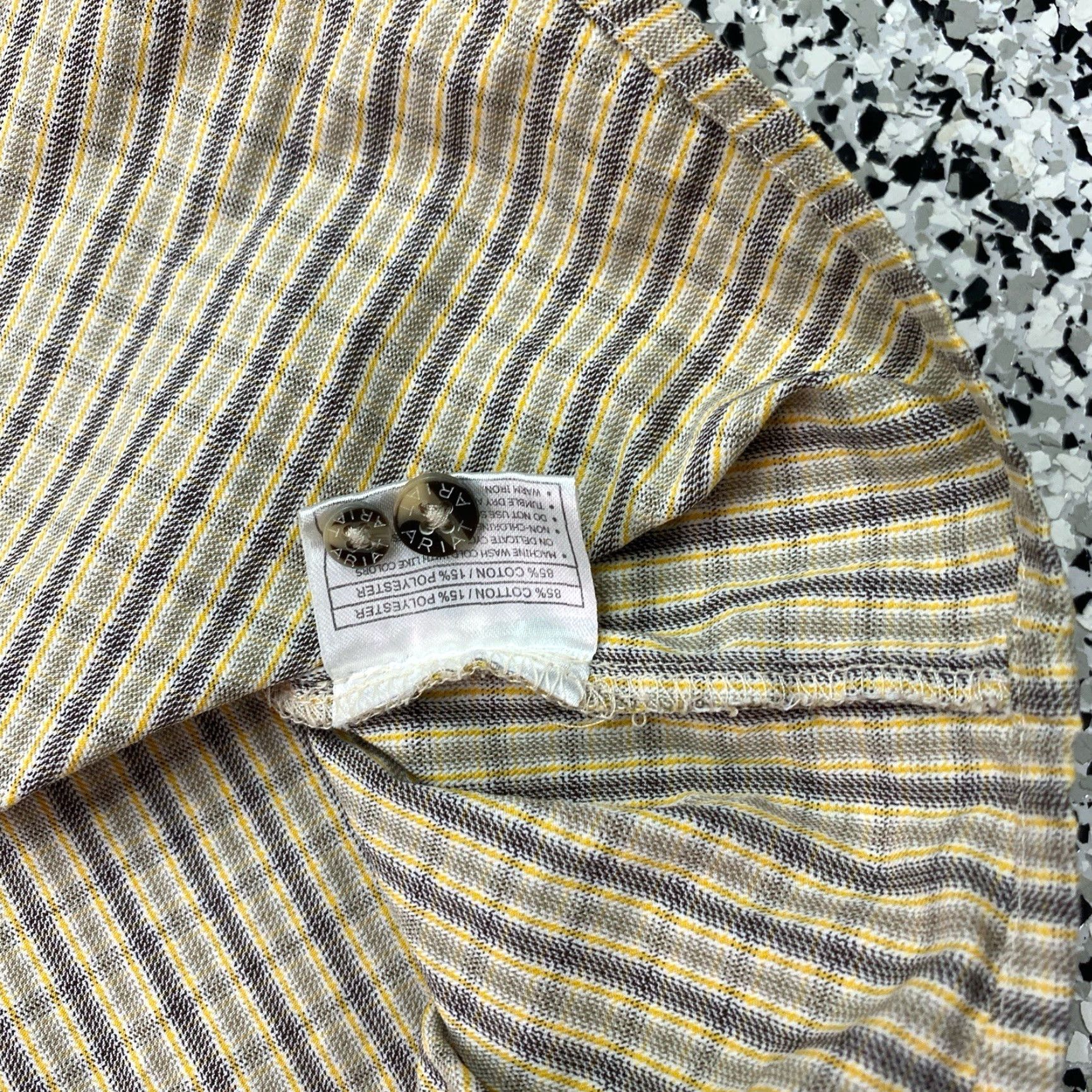 Ariat VINTAGE Ariat Long Sleeve Button Down Mens Shirt XL Rodeo Western Plaid Yellow Size US XL / EU 56 / 4 - 4 Thumbnail