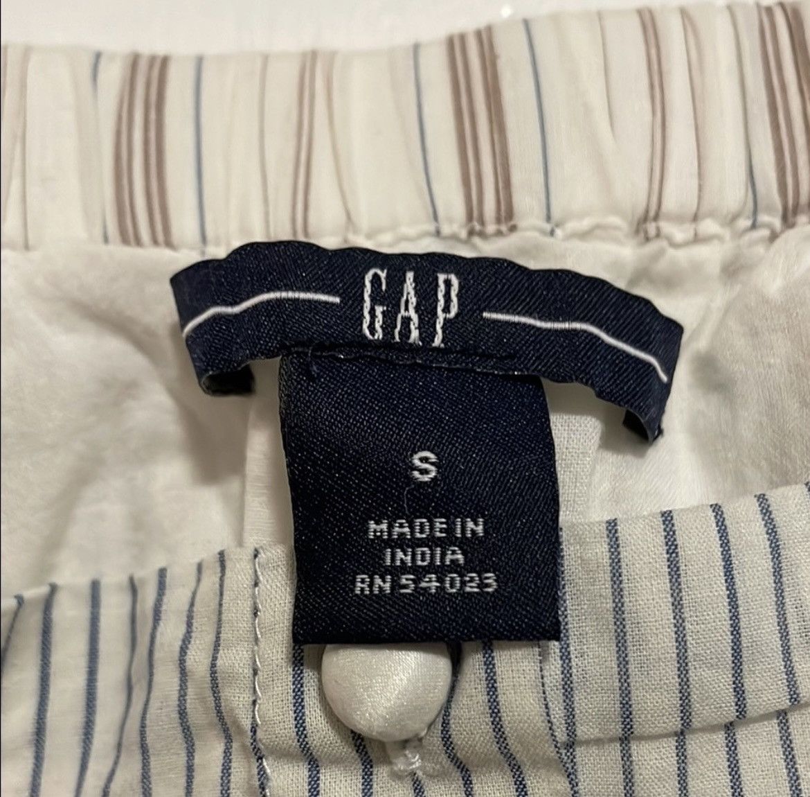 Gap GAP Blue Smocked Camisole with Bib Collar Size S / US 4 / IT 40 - 2 Thumbnail