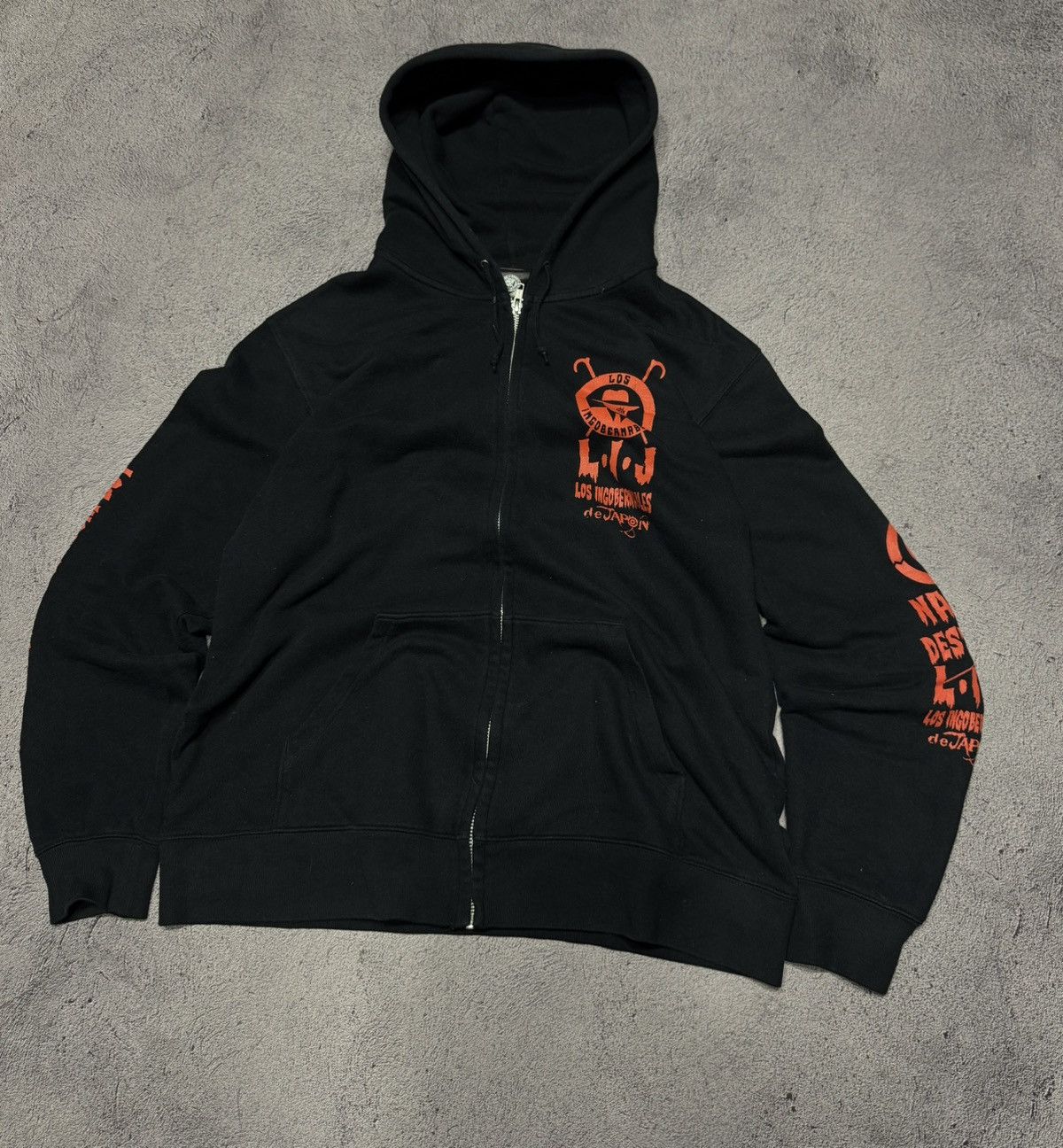 Vintage 🐞 Tetsuya Naito TRANQUILO Los Ingobernables de Japon Hoodie Size US XL / EU 56 / 4 - 1 Thumbnail
