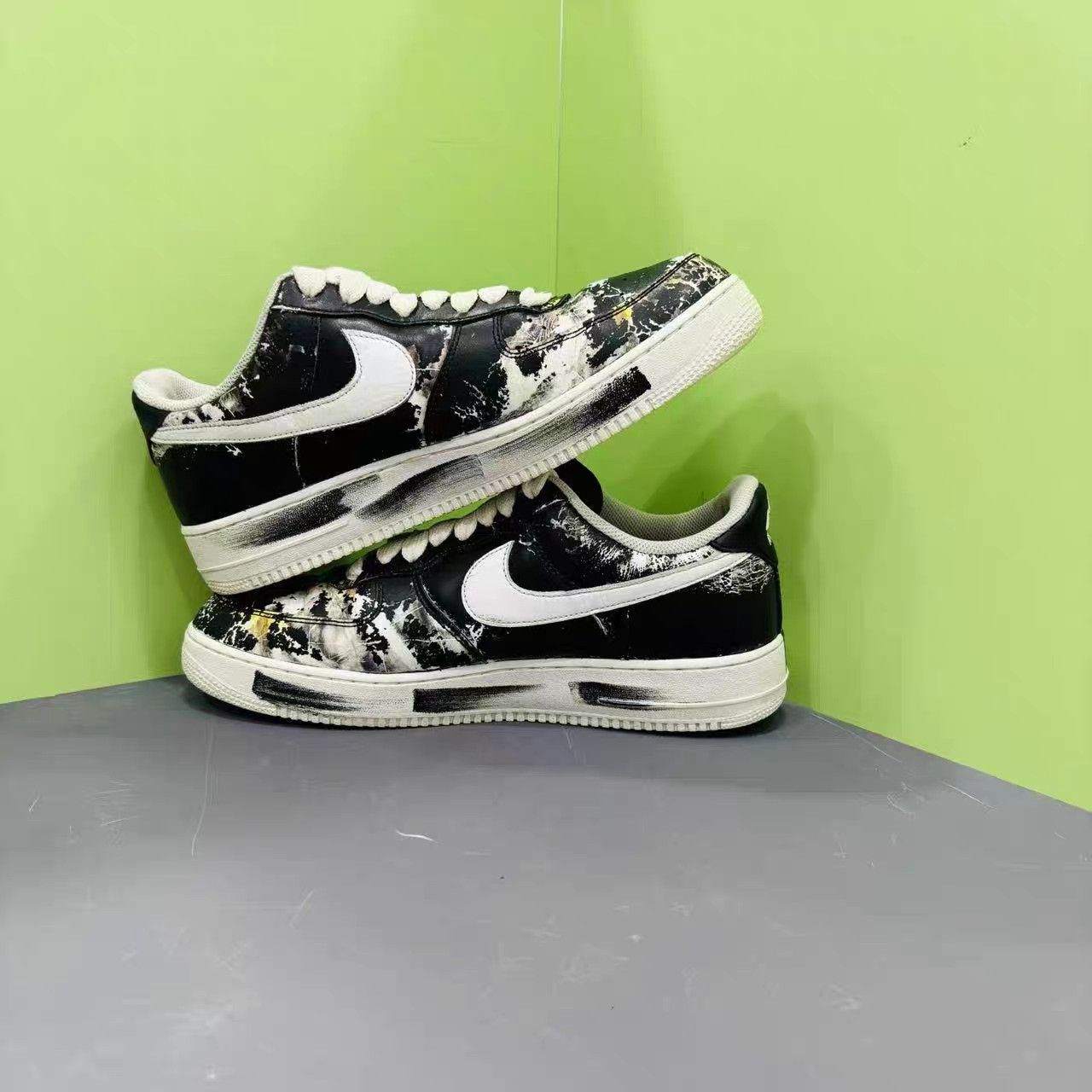 Nike Nike Air Force 1 Low x PEACEMINUSONE Para-Noise 1.0 K15 Size US 14 / EU 47 - 4 Thumbnail